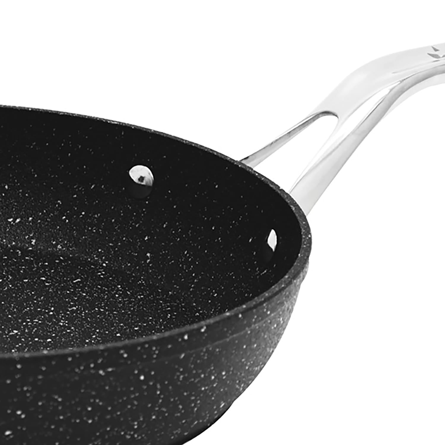 THE ROCK by Starfrit THE ROCK by Starfrit Fry Pan with Stainless Steel Handle, 10 In.