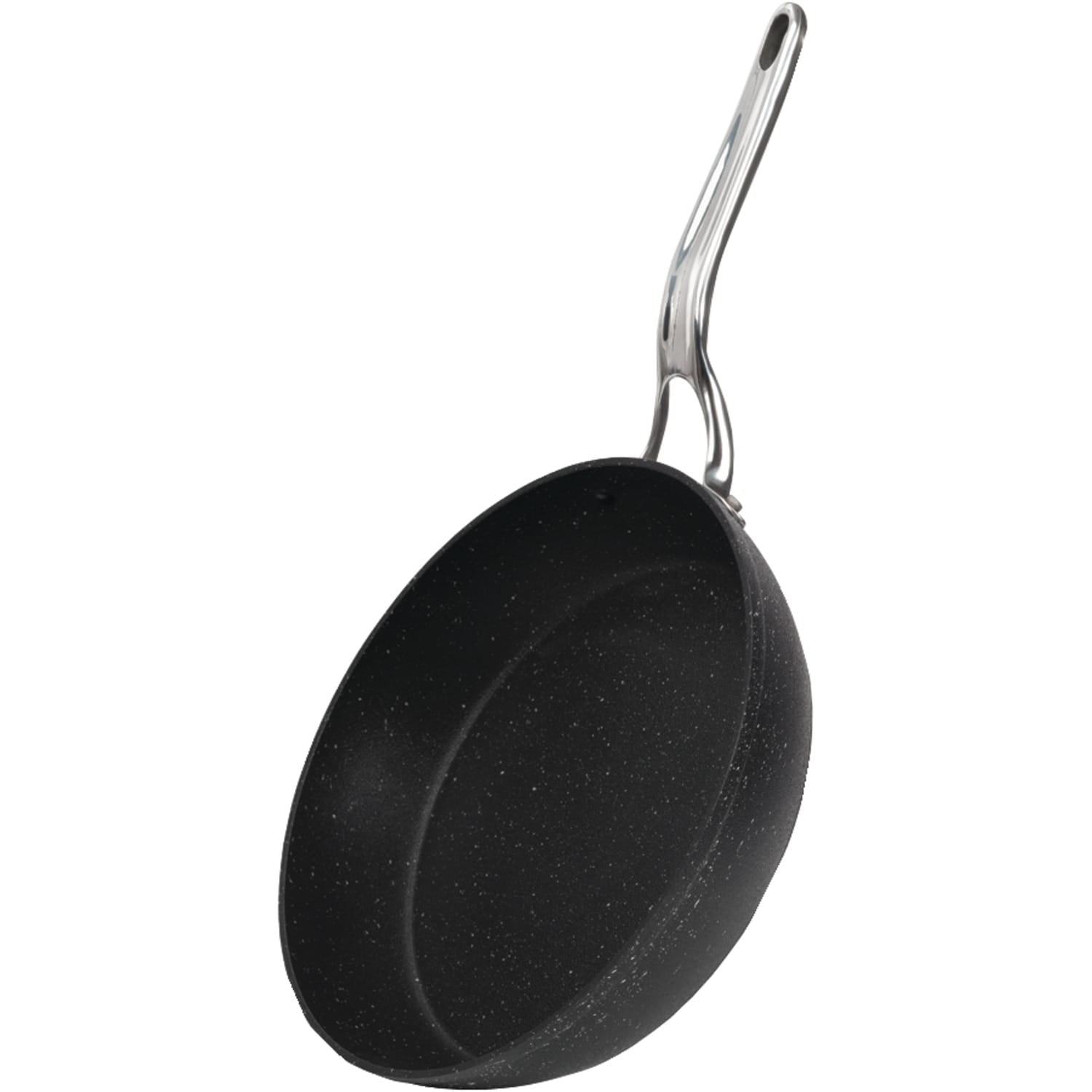 THE ROCK by Starfrit THE ROCK by Starfrit Fry Pan with Stainless Steel Handle, 12 In.