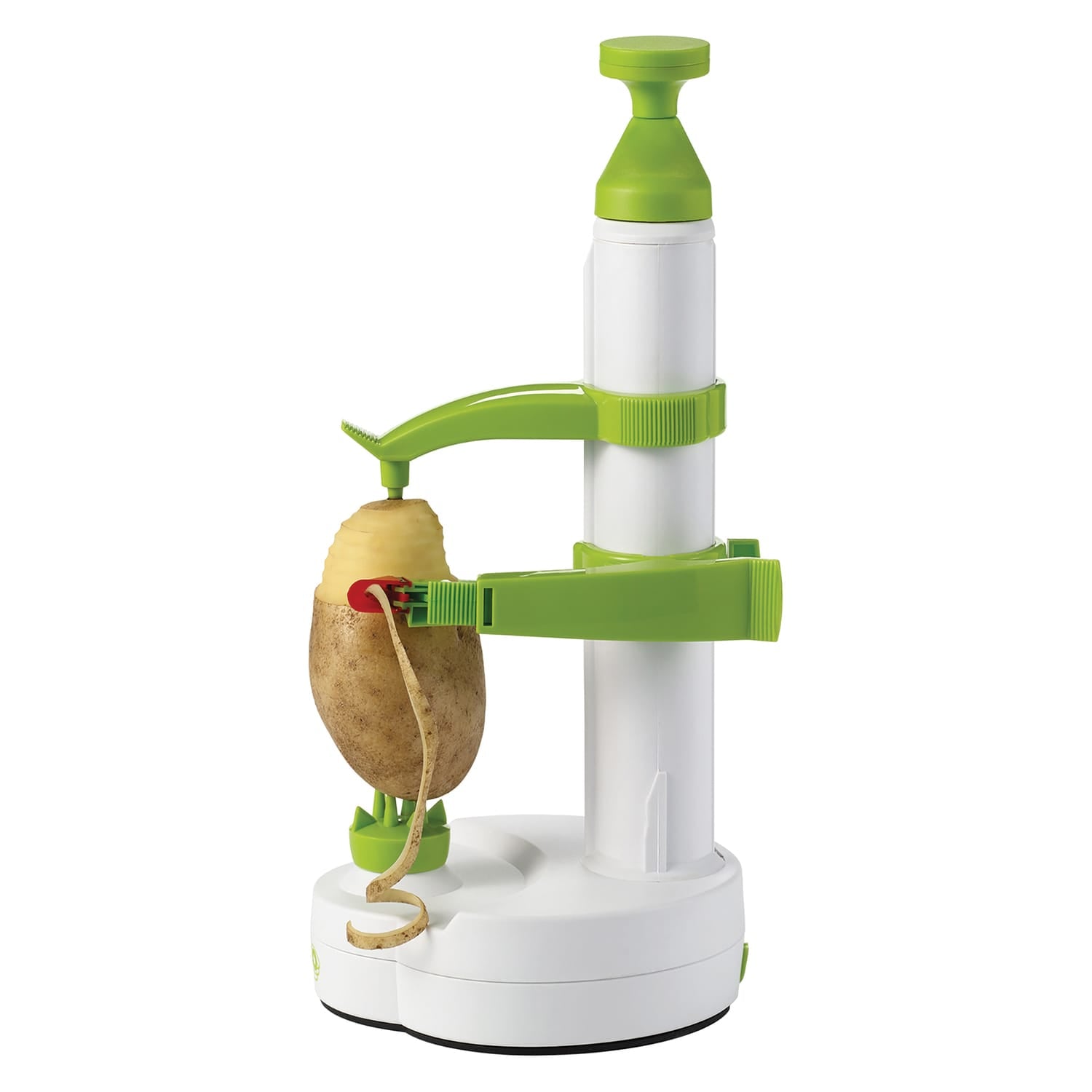 Starfrit Rotato Manual Peeler, Green/White