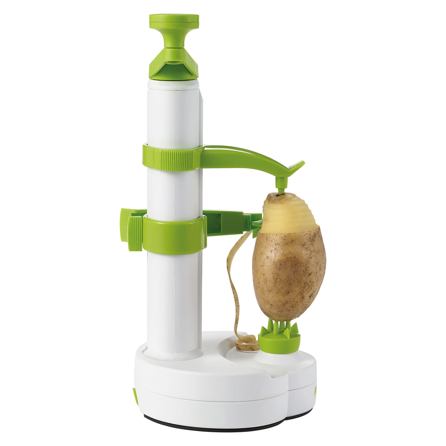 Starfrit Rotato Manual Peeler, Green/White