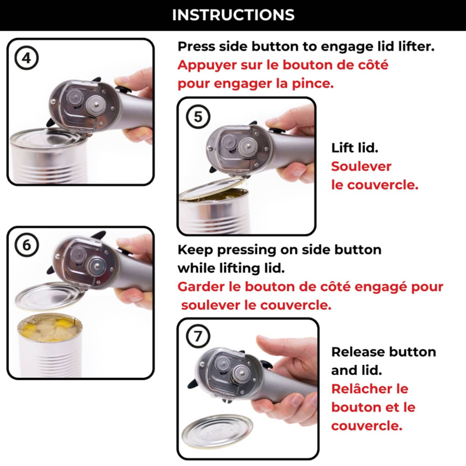Starfrit Securimax Auto Can Opener