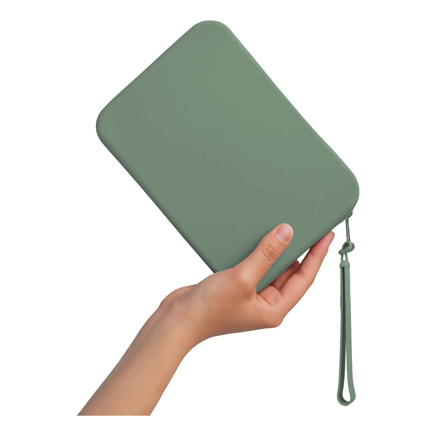Strapsicle Clutch Sleeve for Select Kindle and Kobo E-Readers, Sage Green