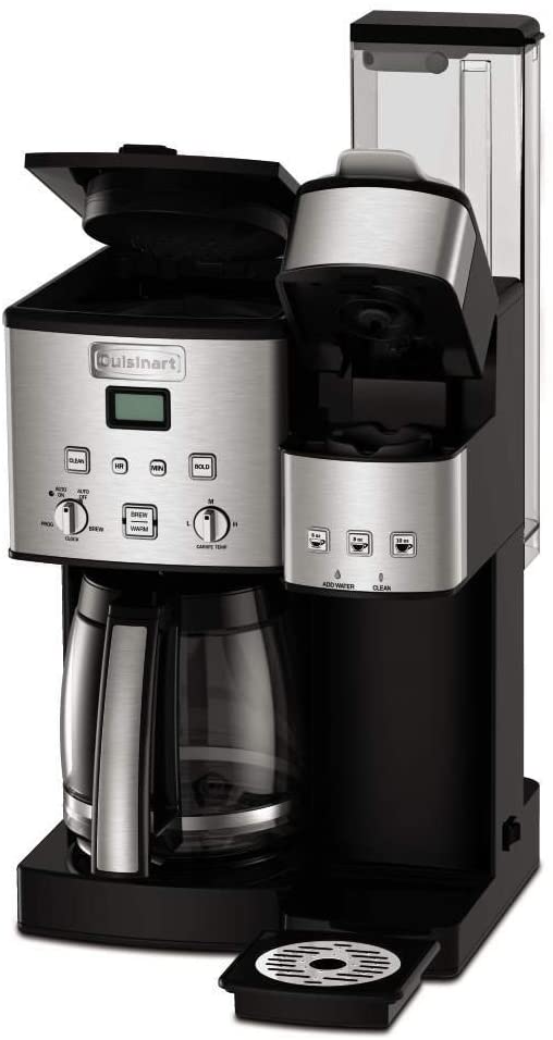 Cuisinart SS-15 Single-Serve 12-Cup Combo Coffeemaker - Certified Refurbished