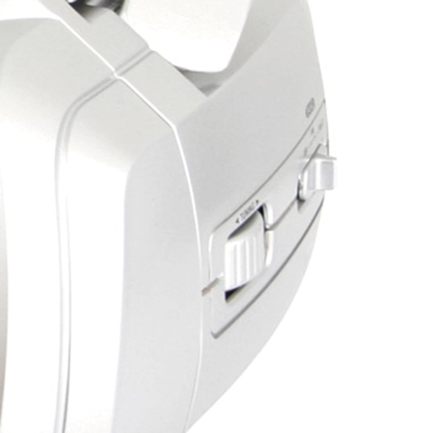 Supersonic Bluetooth CD/Cassette/Radio Portable Audio System, White, SC-729BT