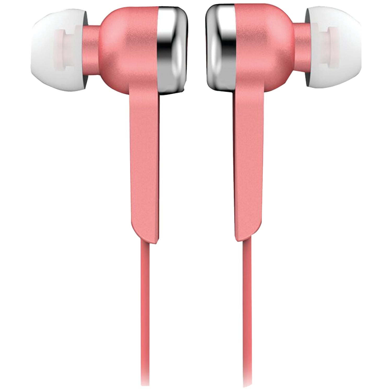 IQ Sound Wired In-Ear Digital Stereo Earphones with 3.5-mm Connector, Powerful Bass, IQ-113, Pink