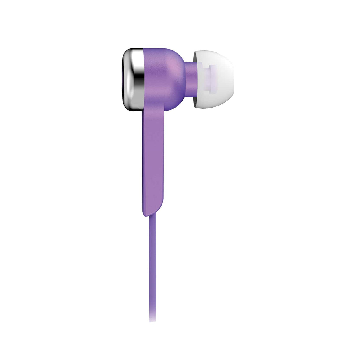 IQ Sound Wired In-Ear Digital Stereo Earphones with 3.5-mm Connector, Powerful Bass, IQ-113, Purple