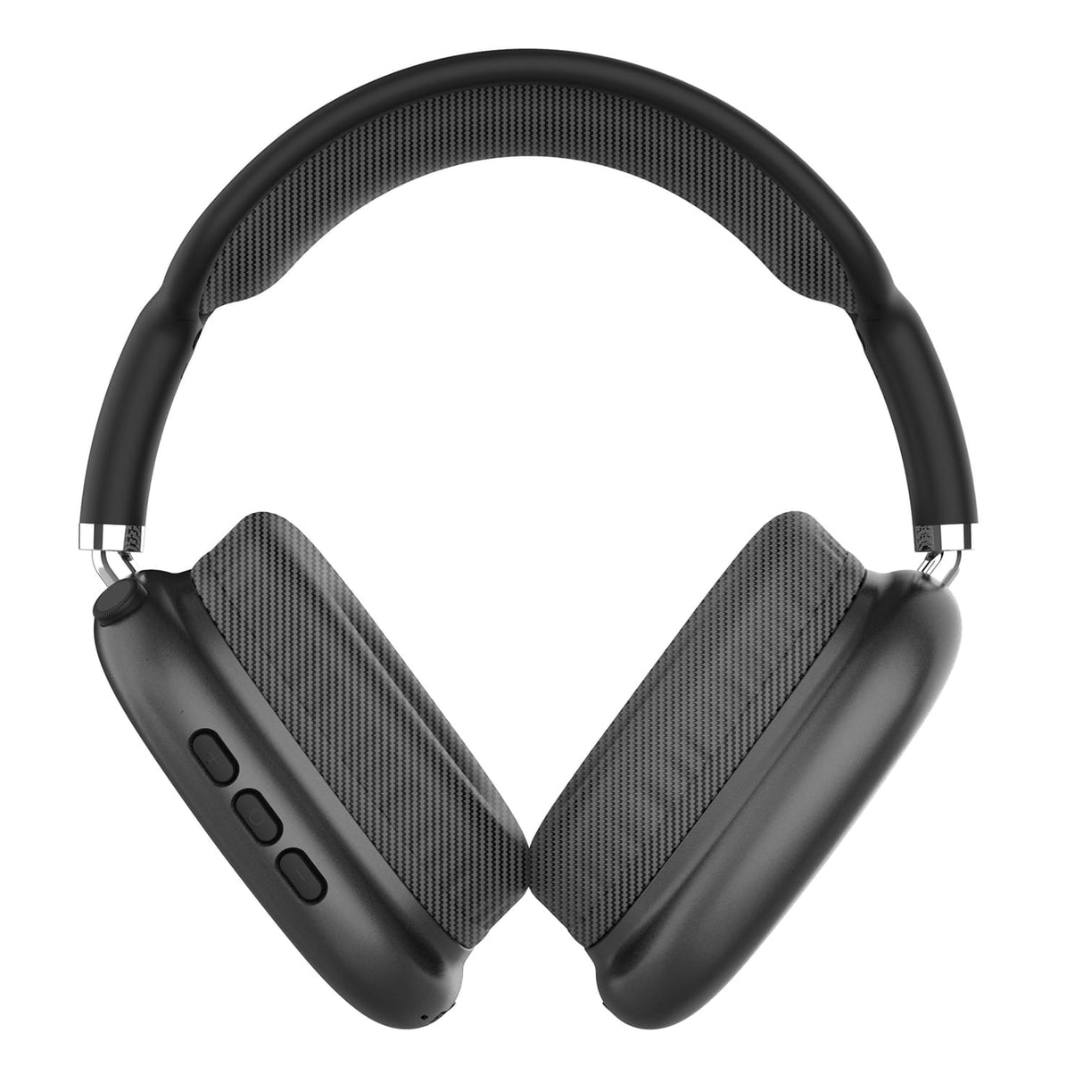 IQ Sound Bluetooth Over-Ear High-Performance Headphones with Mic, FM Radio, and 3.5-mm Aux Input, up to 6 Hours Play Time, IQ-170BT, Black