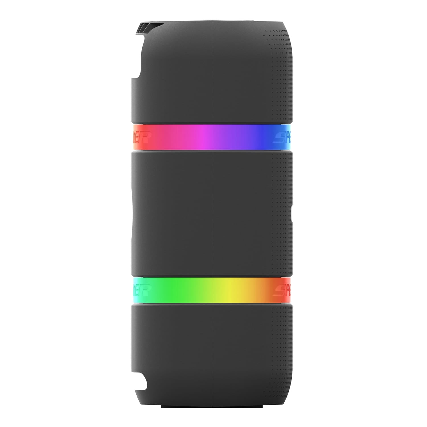 IQ Sound 10-Watt Portable Bluetooth Rechargeable Speaker with Dual 4-In Woofers, Lights, FM Radio, and Mic Input, IQ-3604BT