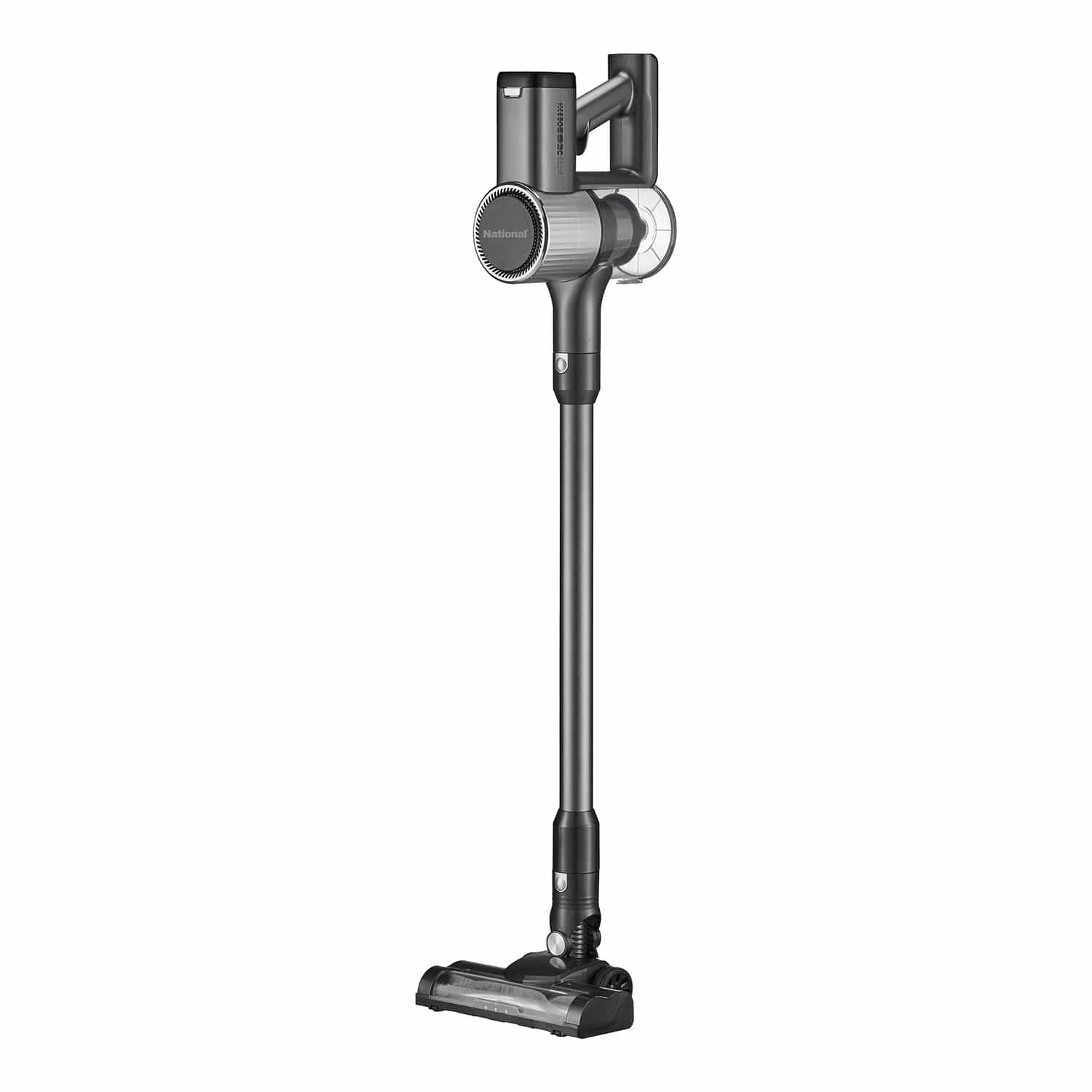 National Cordless Lightweight 2-in-1 Upright/Handheld Vacuum Cleaner with 22-kPa Suction, HEPA Filter, and Attachments, NA-870V