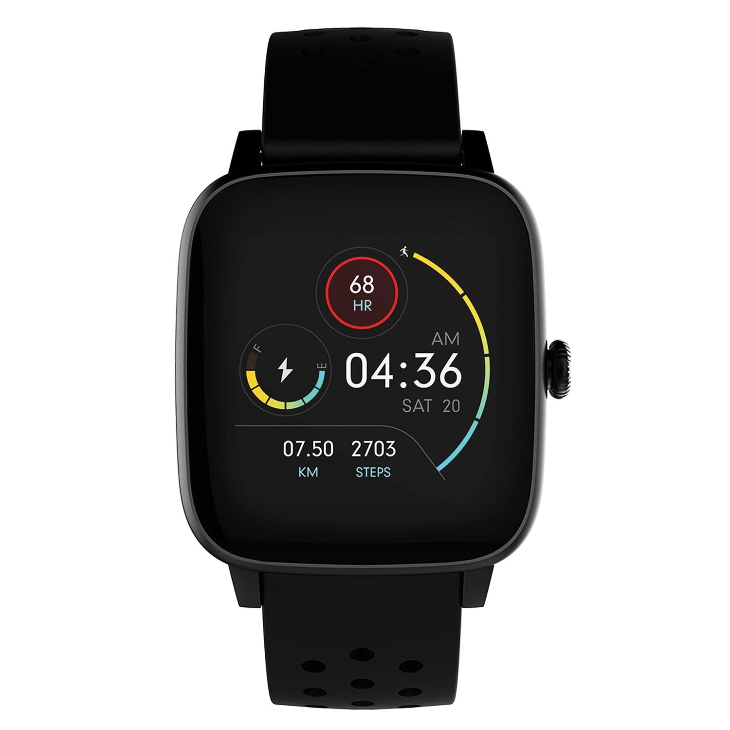 Supersonic Smartwatch with 1.4-In. Color Touch Screen, Bluetooth, Body Temp/Heart Rate/Blood Pressure/Blood Oxygen, Sports Tracking, IP68 Waterproof