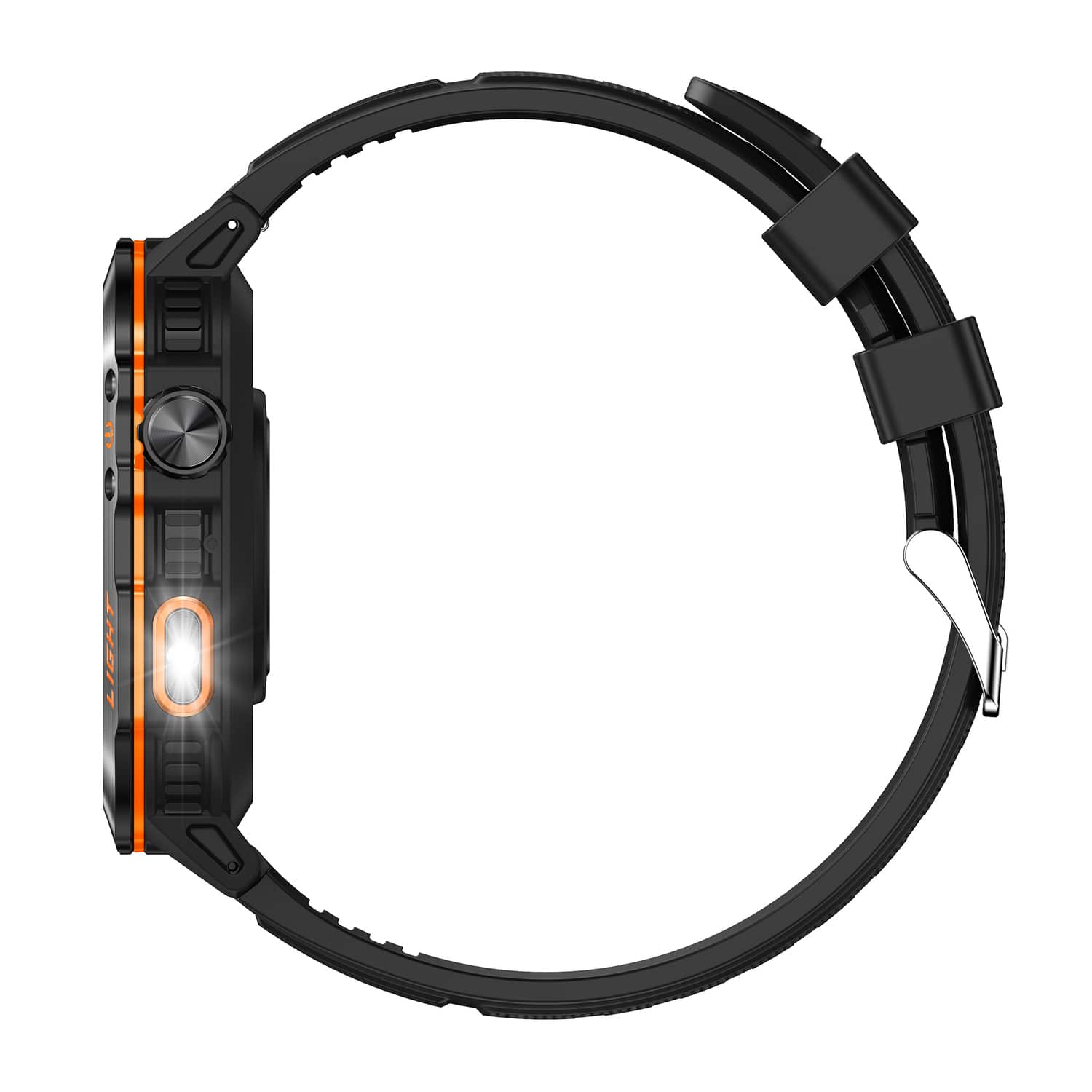 Supersonic XPLORE EDGE with 2-In. Color Touch Screen, Bluetooth, Heart Rate/Blood Pressure/Blood Oxygen/Sleep/Activity, and IP67 Water-Resistant