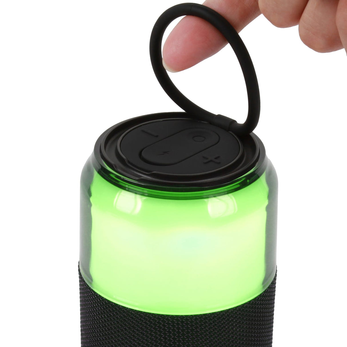 Supersonic SodaBoom Portable Bluetooth Speaker, True Wireless, with LED Light Show, SC-2335BT, Black