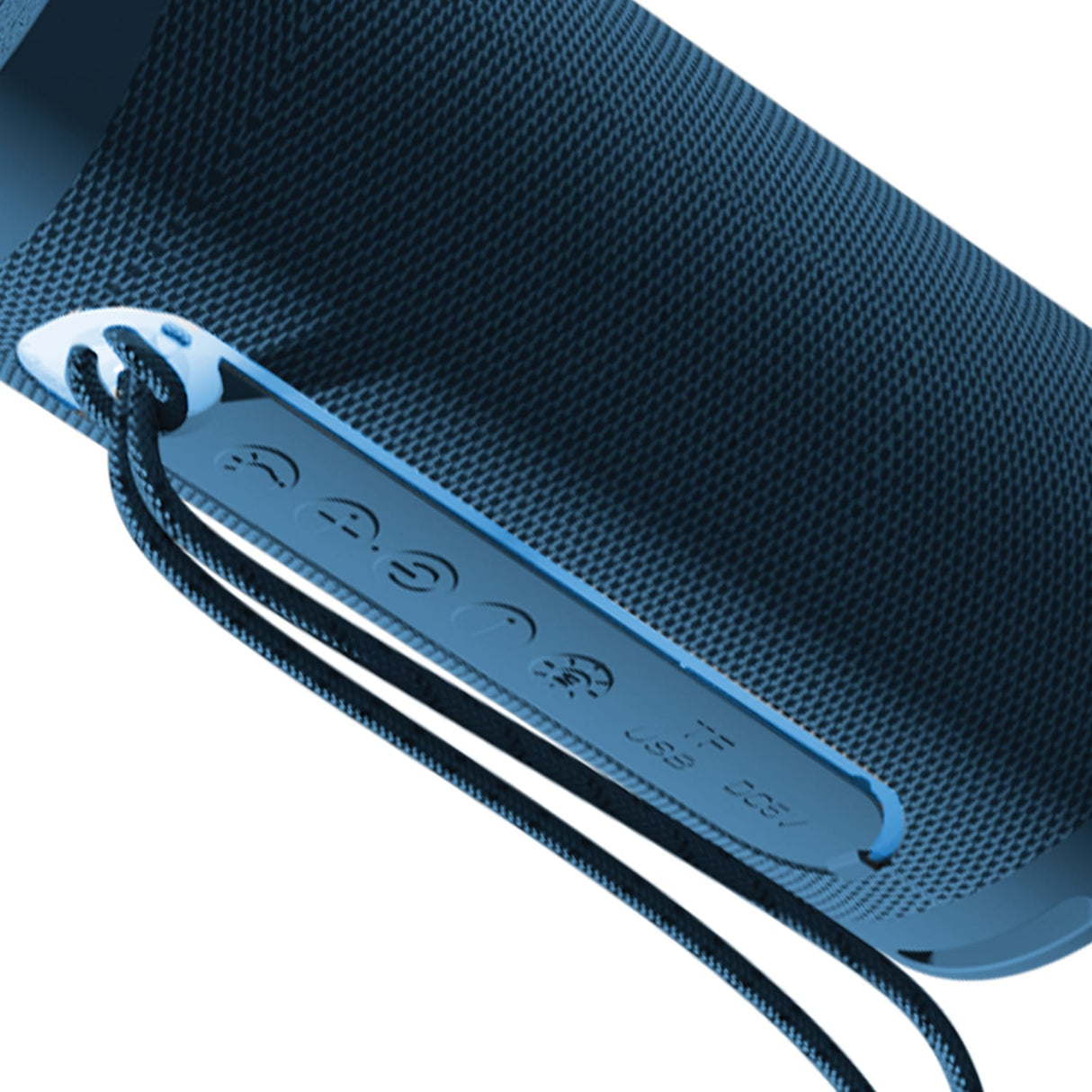 Supersonic Portable Bluetooth Speaker with LED Flashlight and Speakerphone, SC-2340BT, Blue