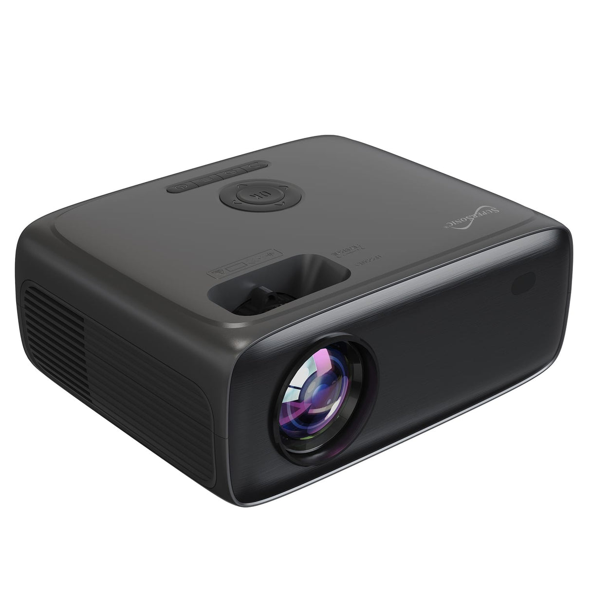Supersonic 1080p 300-ANSI-Lumen Compact LED Projector with Bluetooth and Remote
