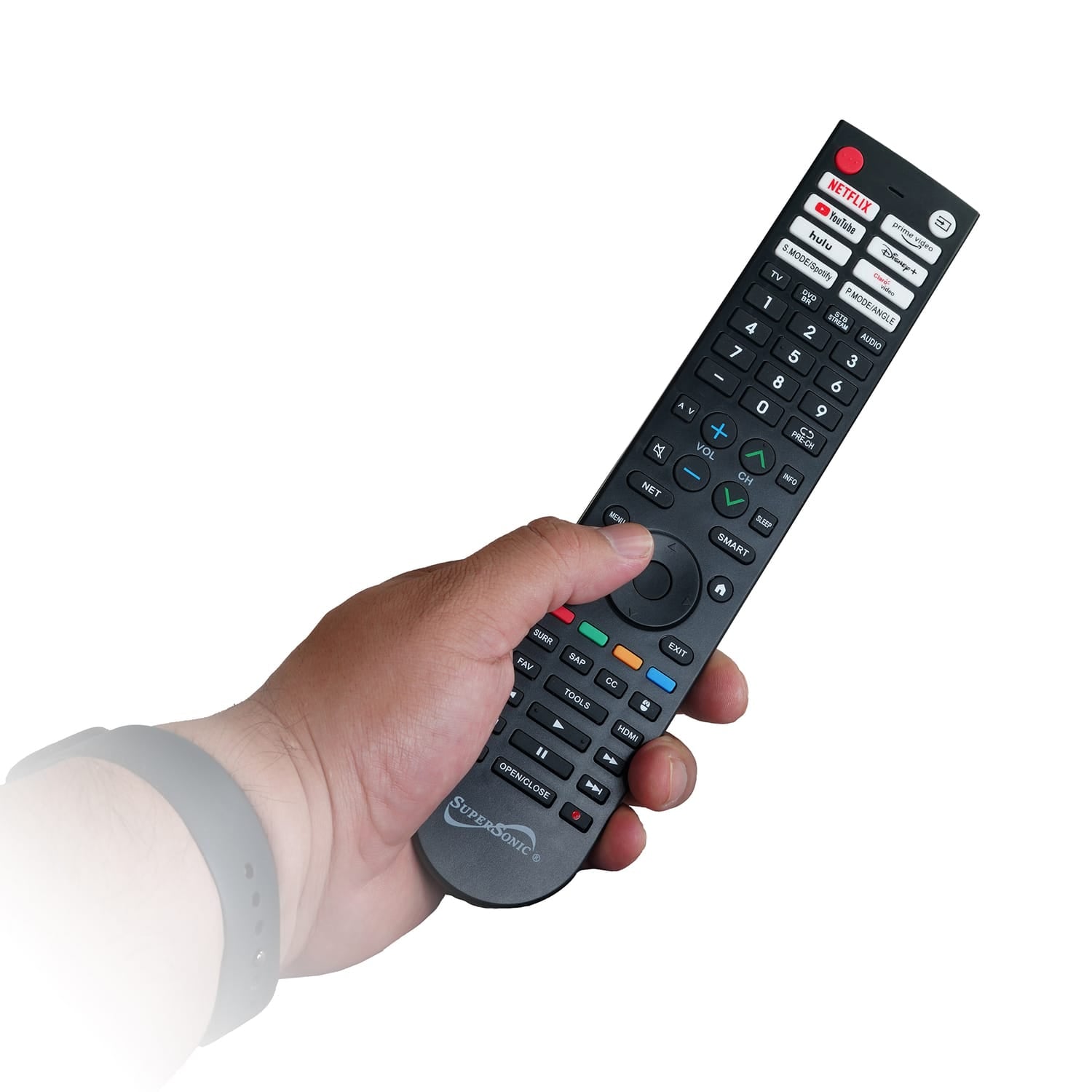 Supersonic 4-Device Universal Remote for Smart TVs, SC-326