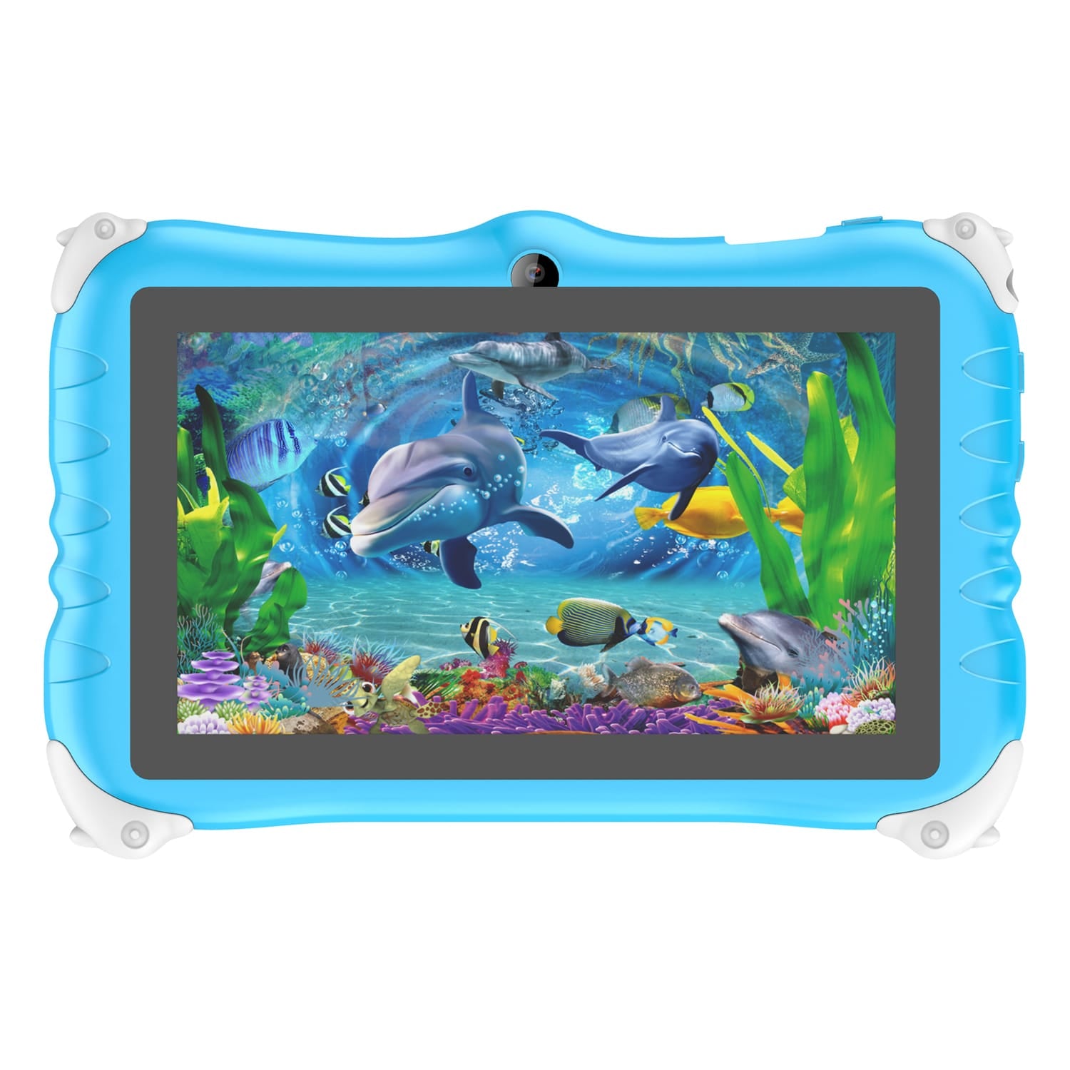 Supersonic 7-In. Kids Android 15 Sonic 7 Jr. Tablet with Bluetooth 4.2, SC-780KT, Blue