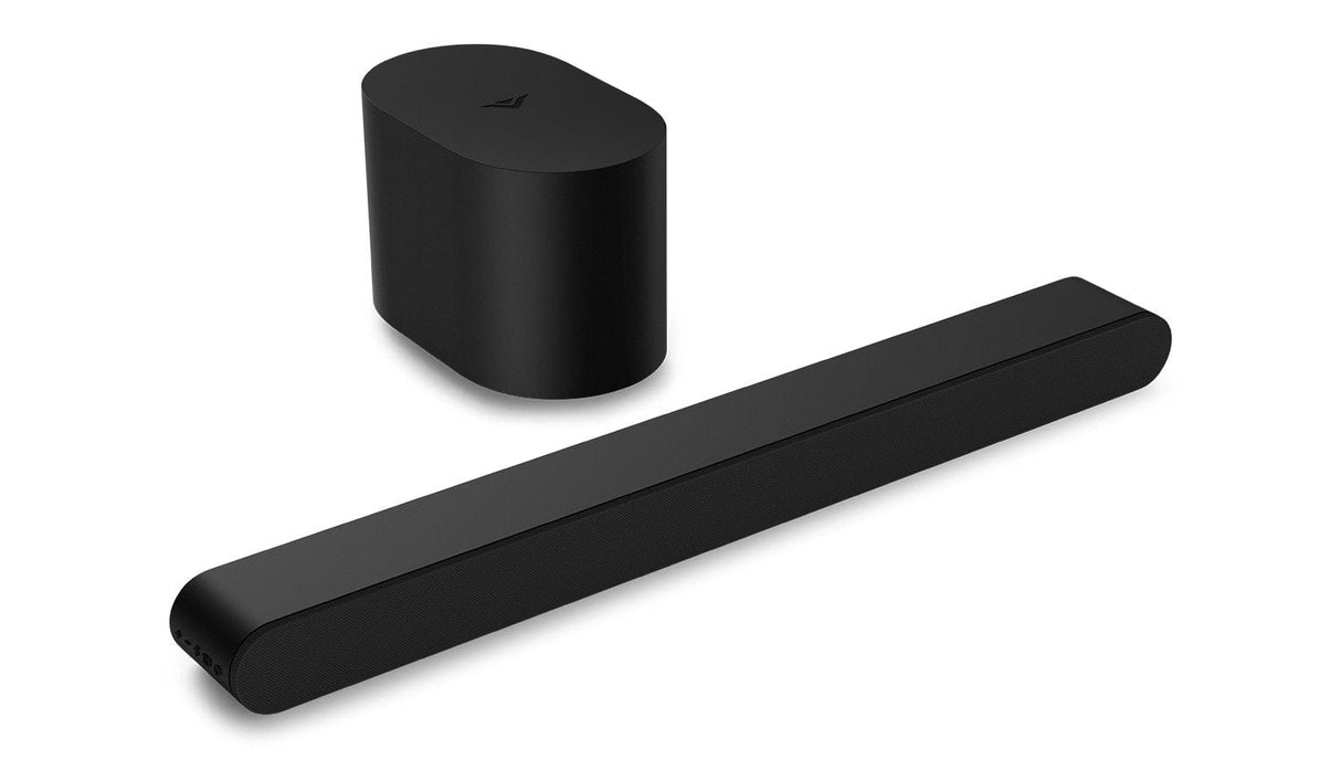 Vizio 2.1 Soundbar, Dolby Atmos, DTS:X, Wireless Subwoofer, Black - Open Box
