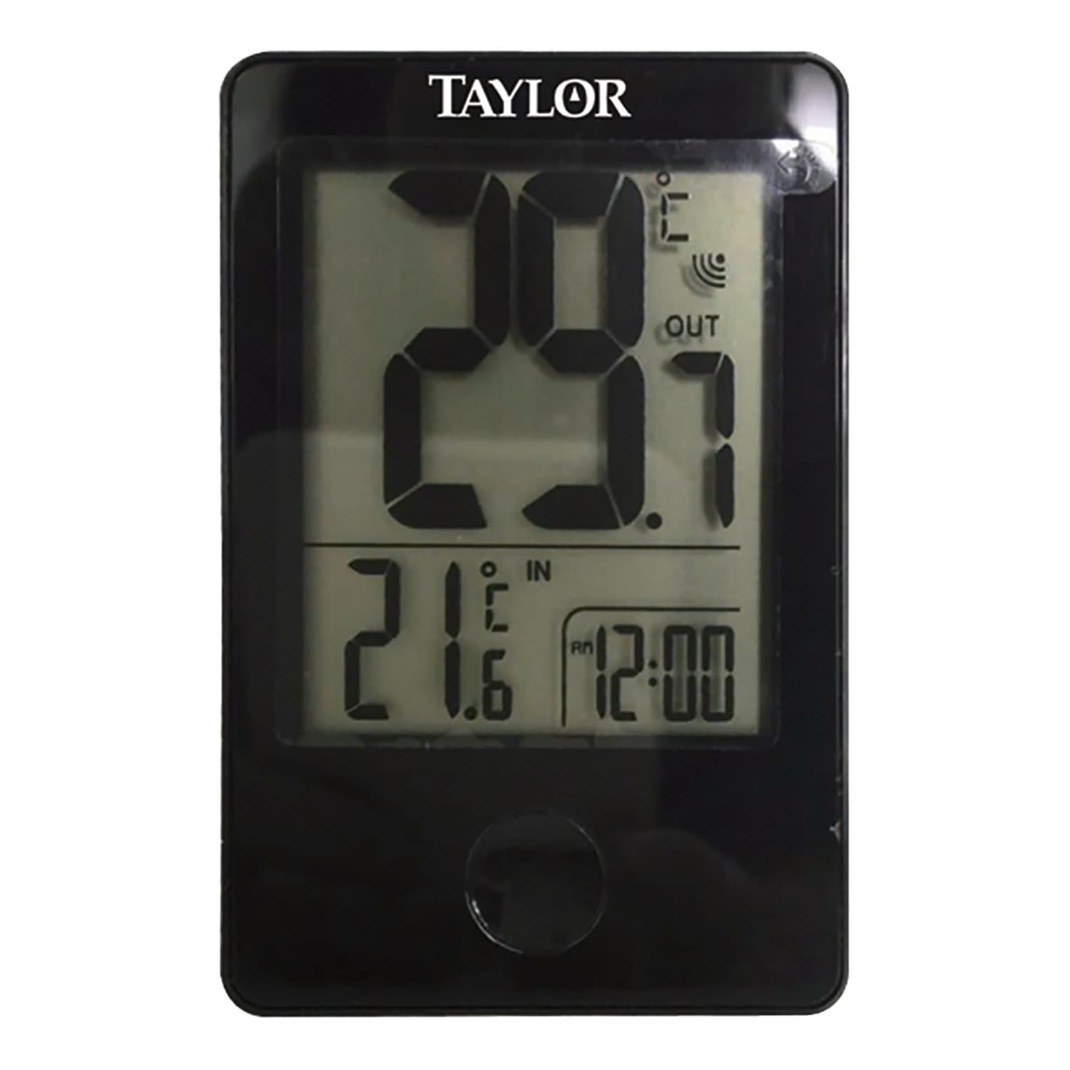 Taylor Precision Products Indoor/Outdoor Digital Thermometer with Remote