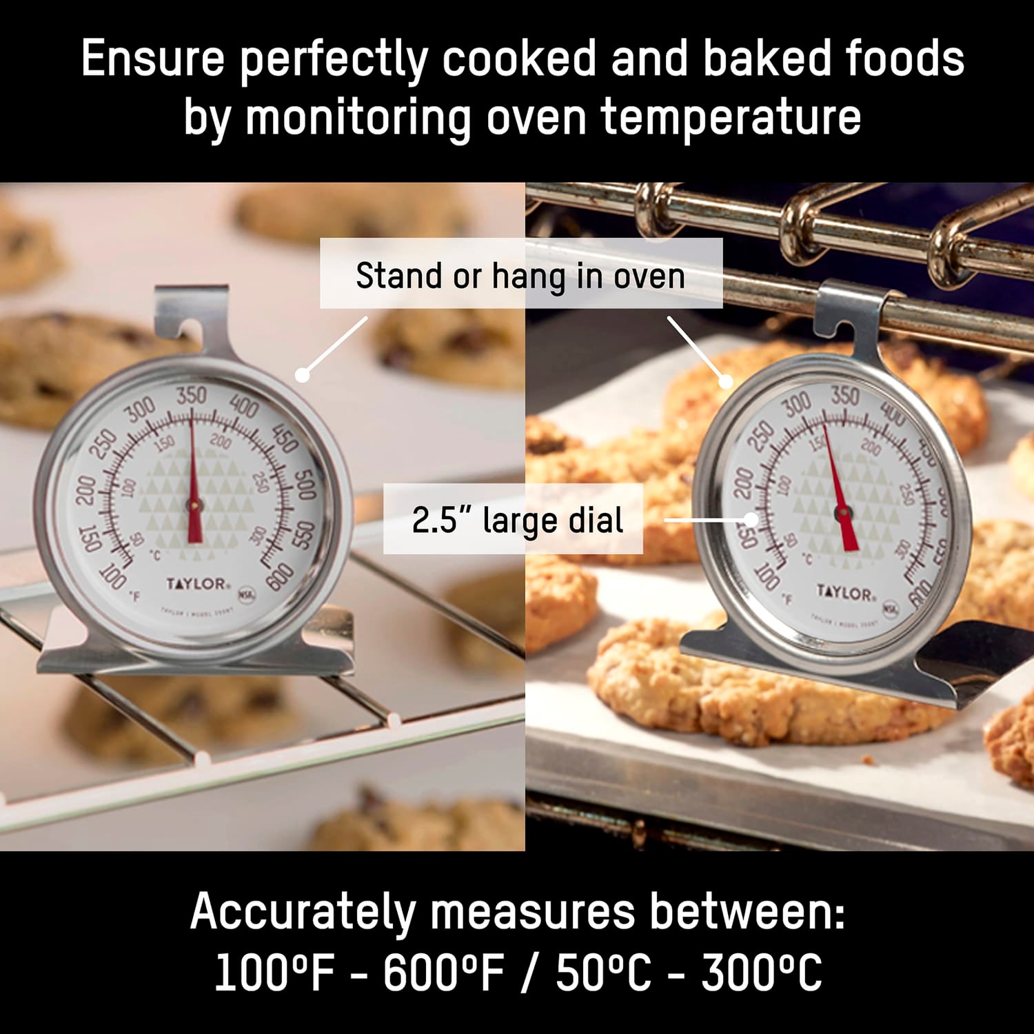 Taylor Precision Products Oven Dial Thermometer
