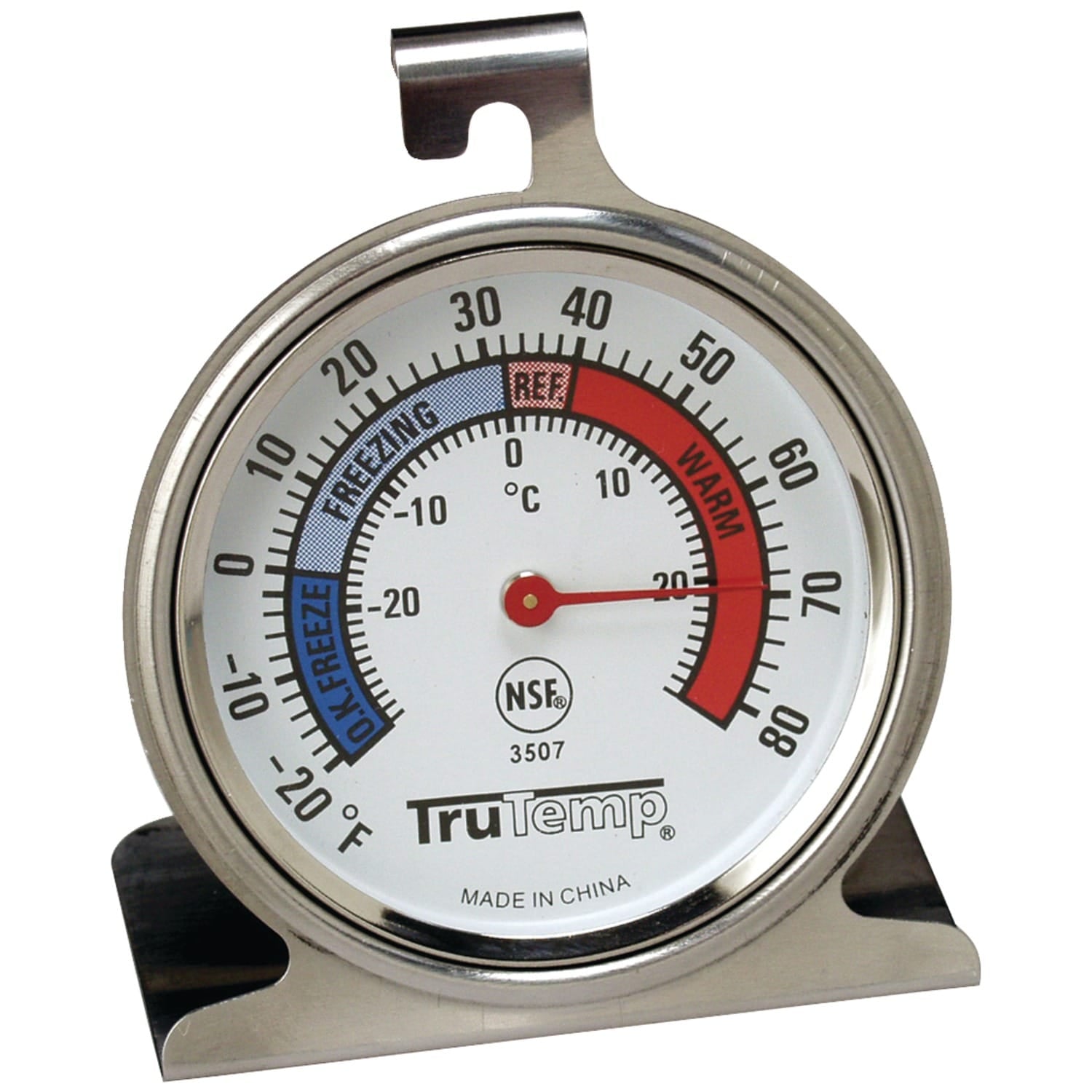Taylor Precision Products Freezer-Refrigerator Thermometer