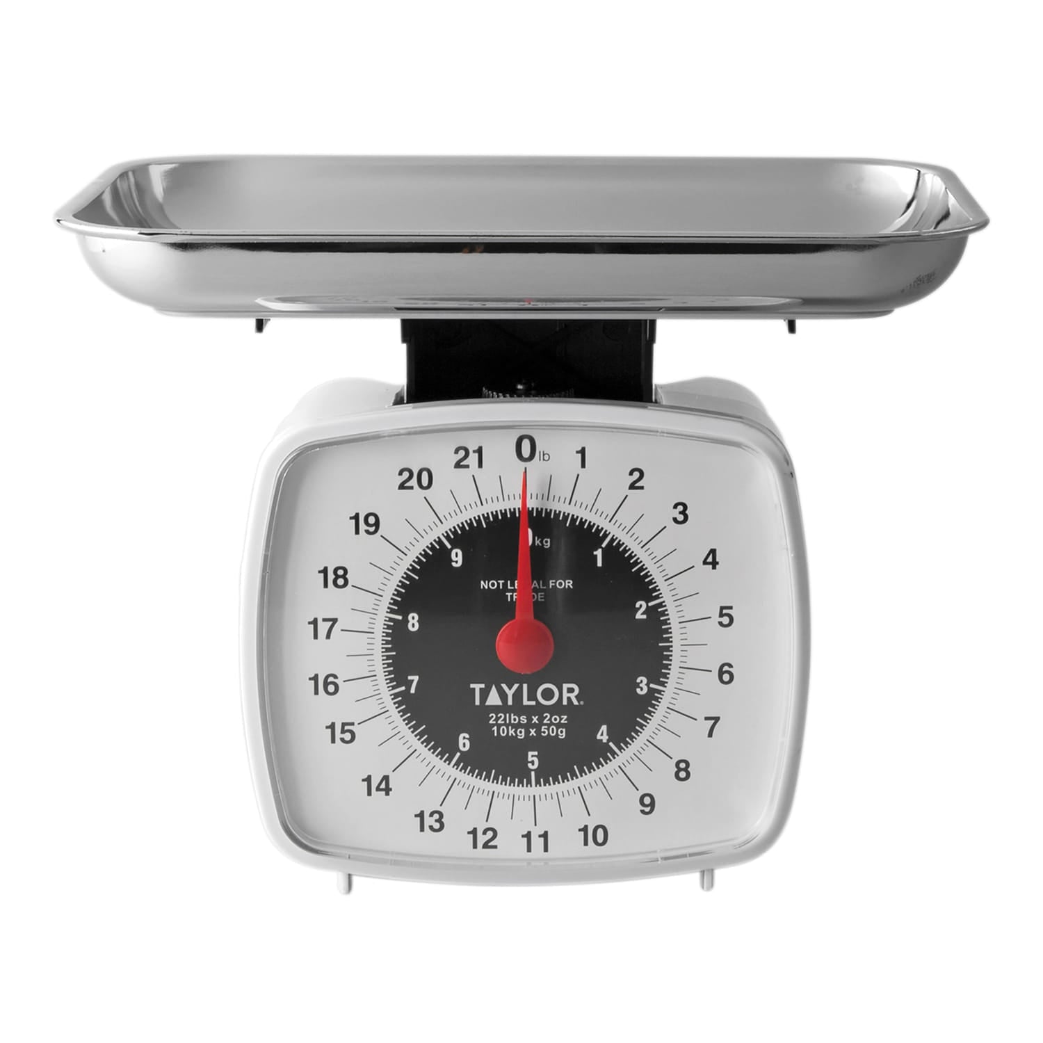 Taylor Precision Products Kitchen & Food Scale, 22 lbs