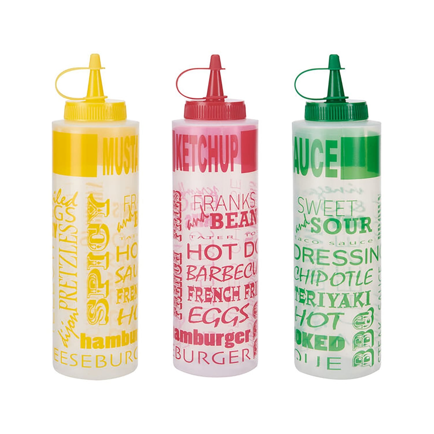 Farberware 14-Oz. BBQ Squeeze Bottle, 3 Pack