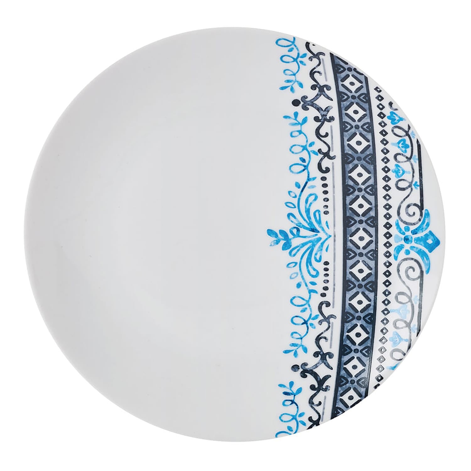 Studio Nova 12-Piece Porcelain Dinnerware Set, Michele Pattern