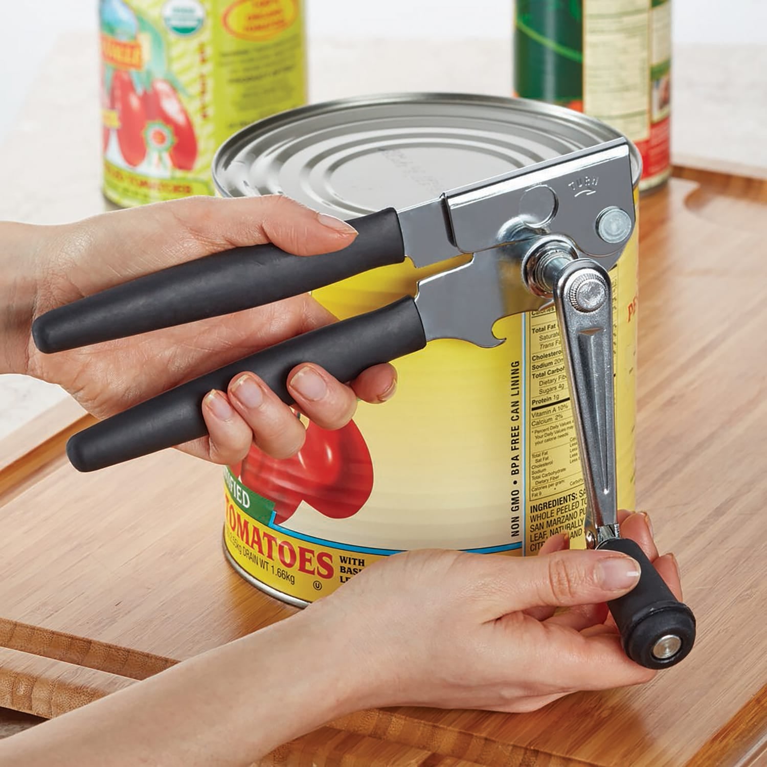 Swing-A-Way Crank Turn-Handle Can Opener