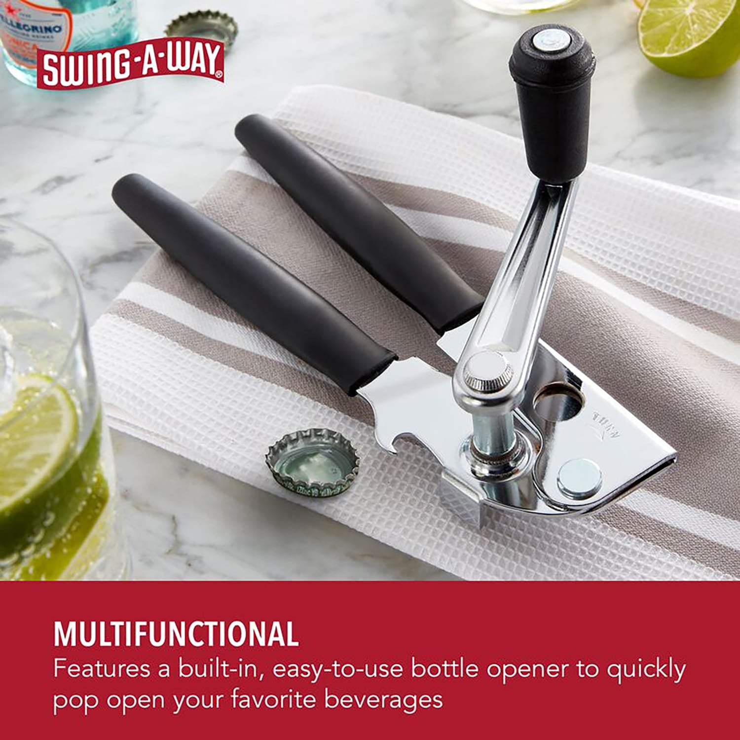 Swing-A-Way Crank Turn-Handle Can Opener