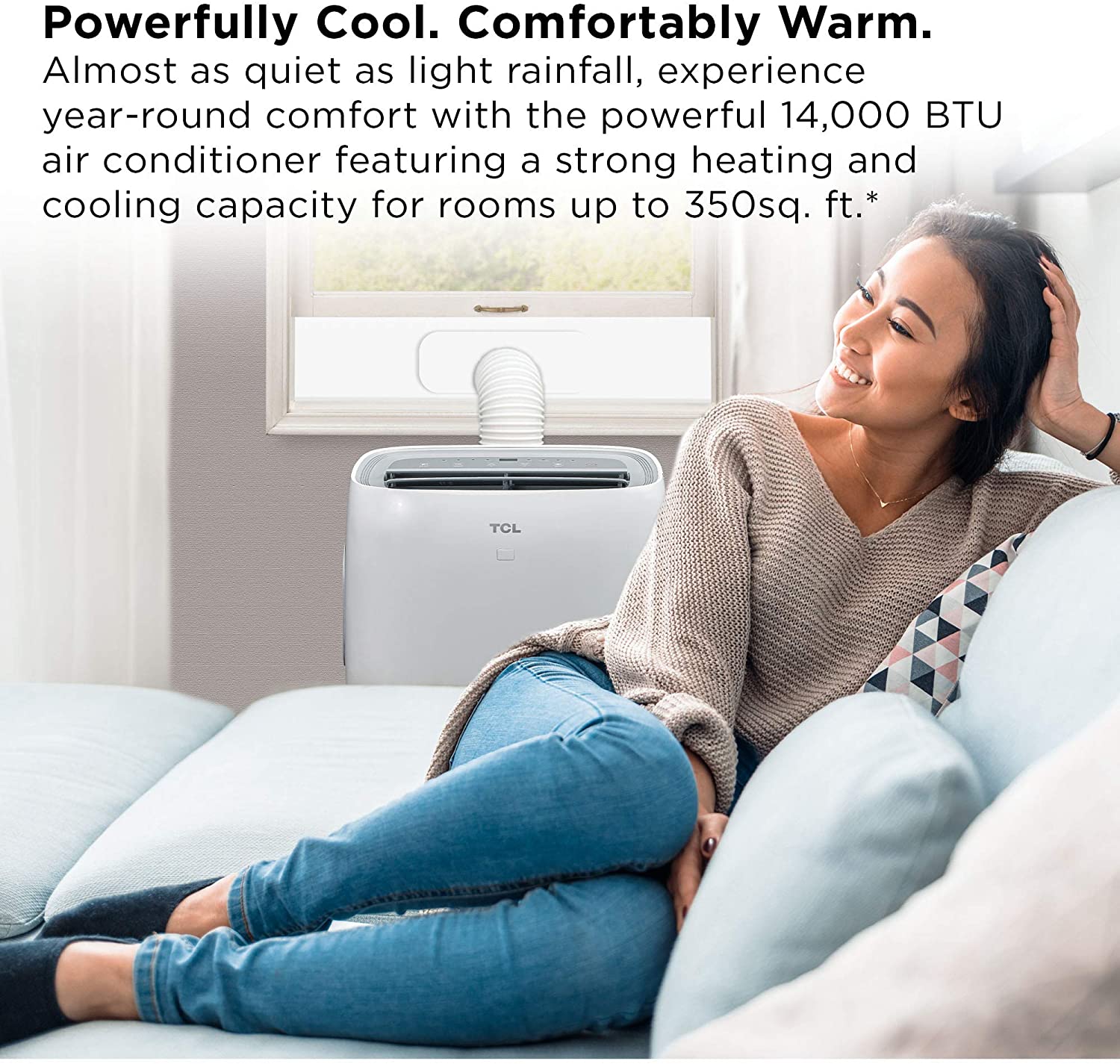 TCL 14000 BTU Portable Heater A/C Combo