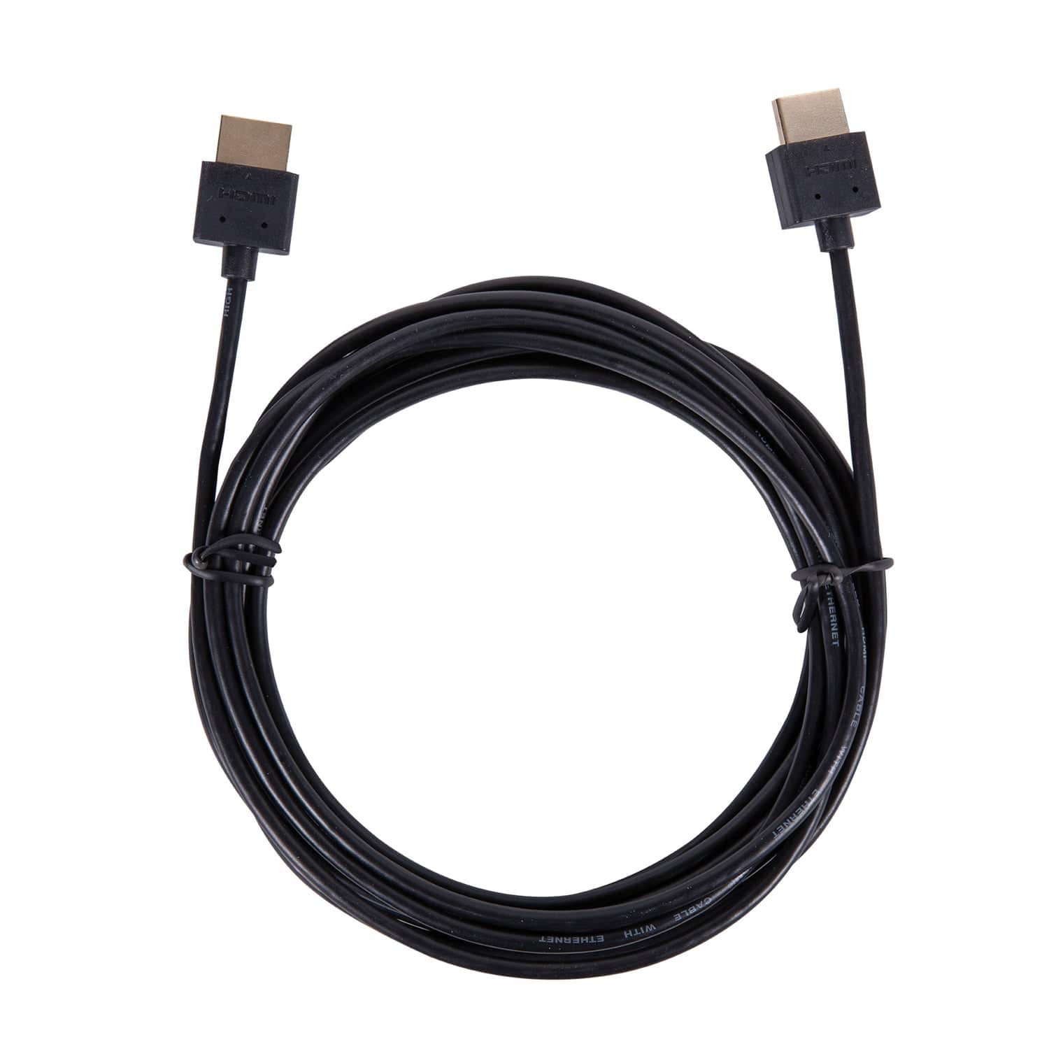 Vericom VU Series 18-Gbps High-Speed HDMI Cable with Ethernet, 12 Ft., Black