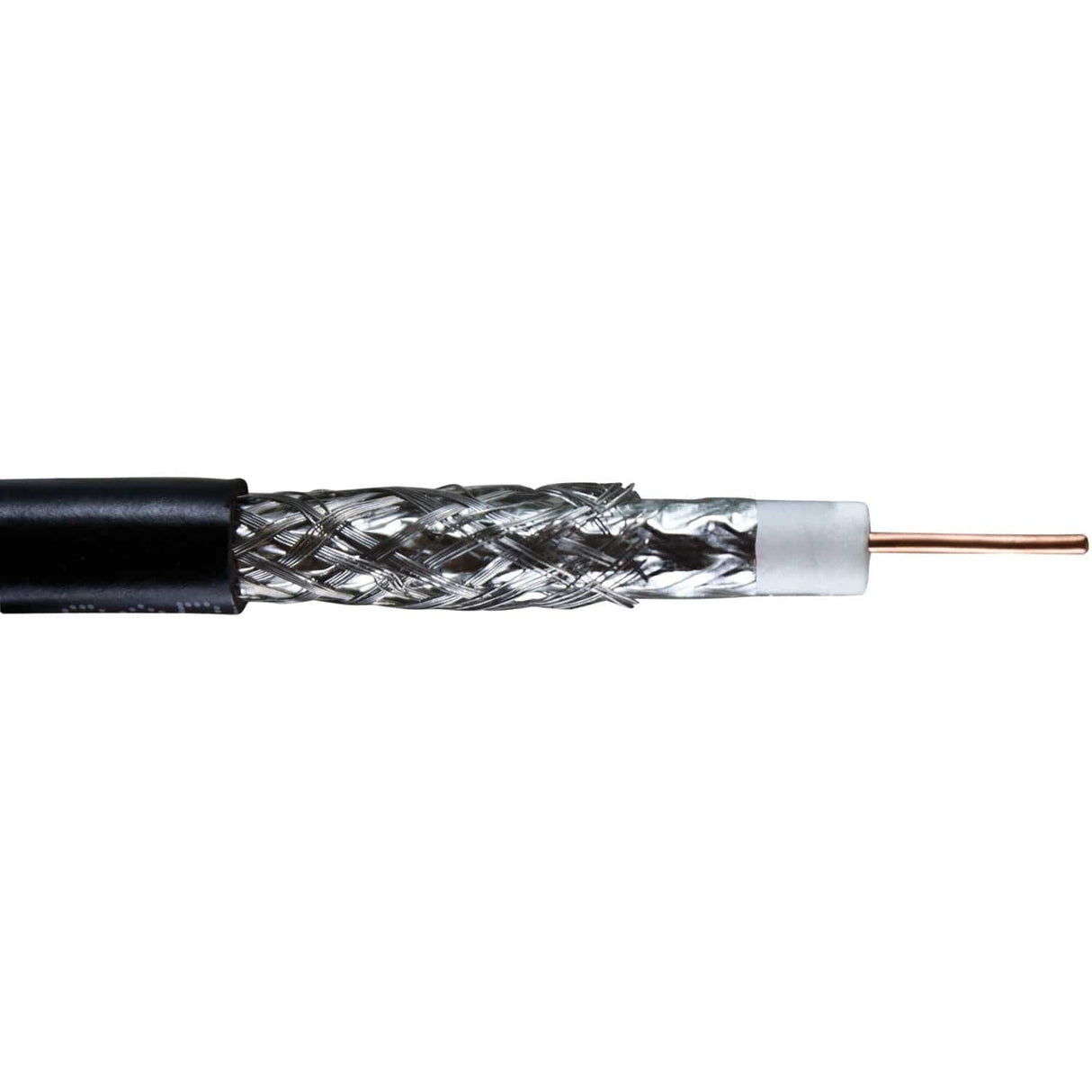 Vericom RG6 CCS Dual-Shield Coaxial Cable, 1000ft