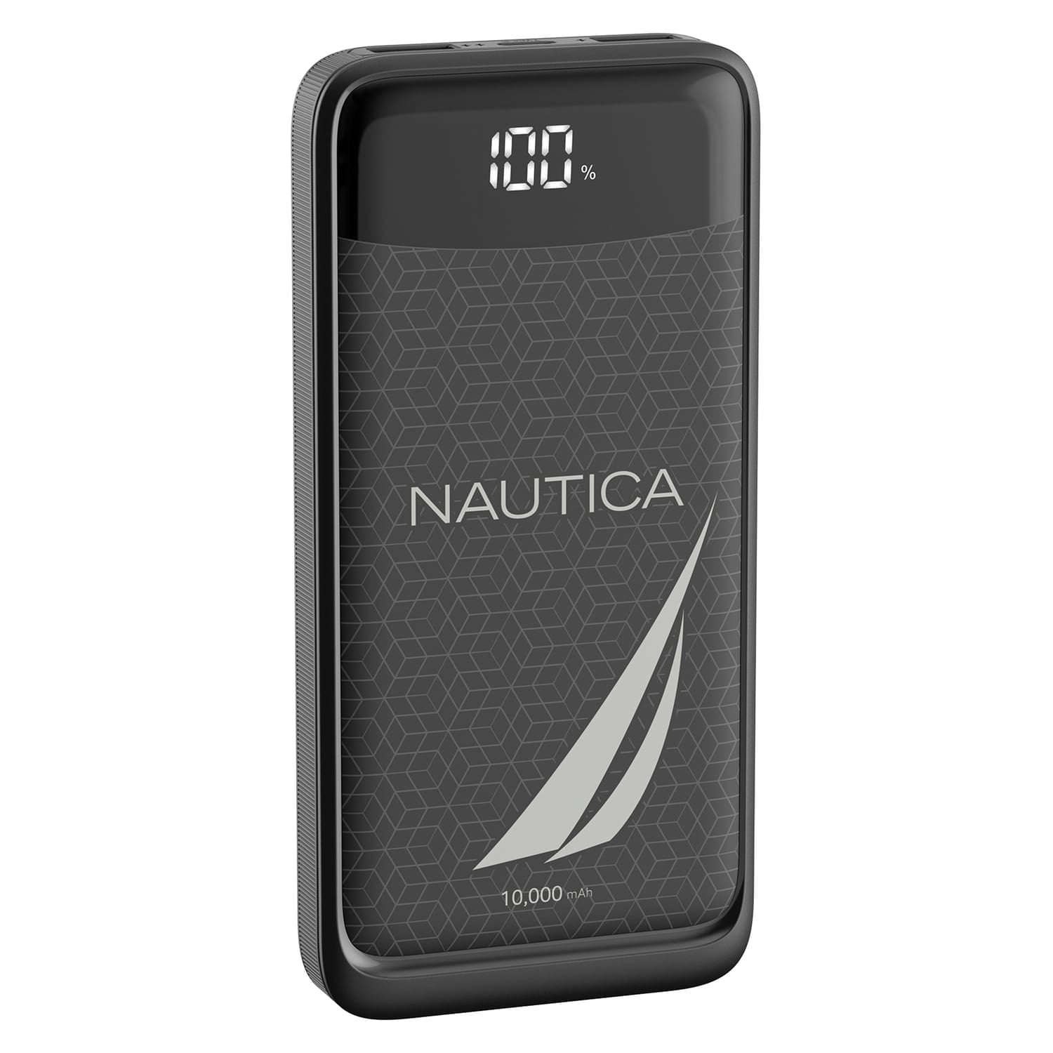 Nautica TURAN PB Dual-USB Hi-Speed Portable Power Pack with Digital Power Display, UCCPB1003, 10kmAh
