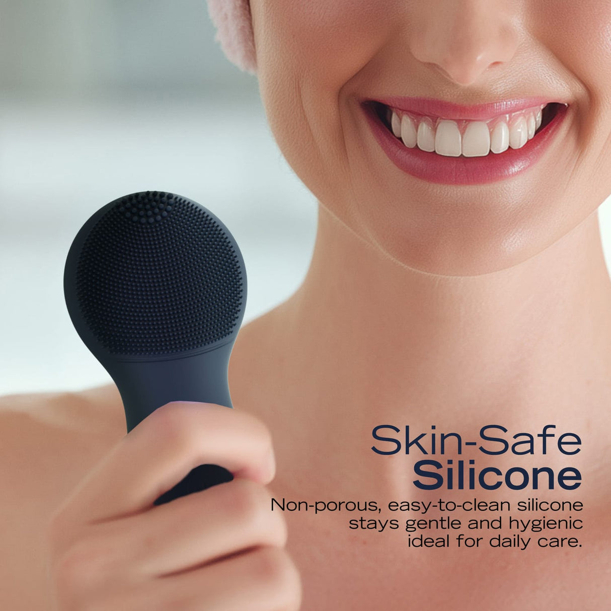 Nautica Sonic Facial Cleansing Brush, PC130, Navy