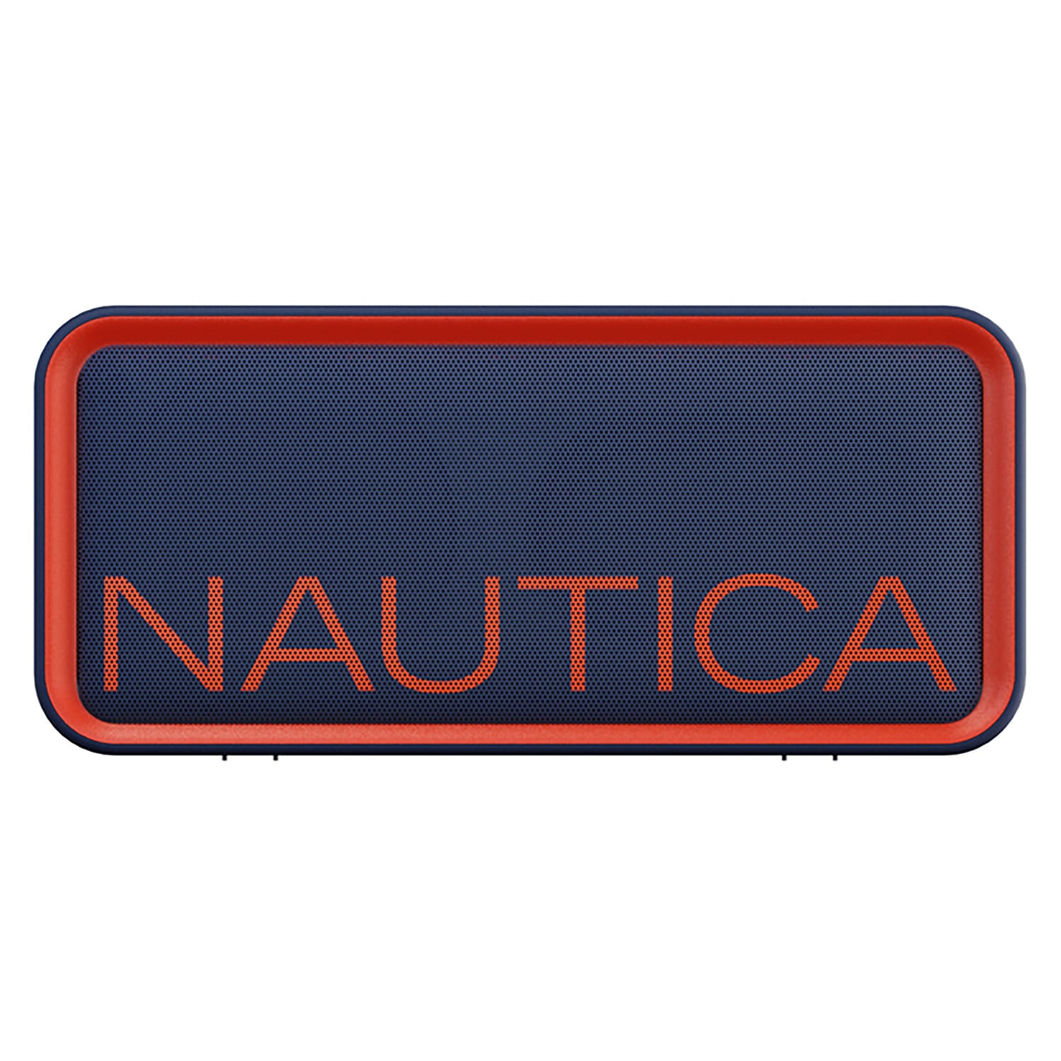 Nautica 10-Watt-Peak Urban SP100 Portable Bluetooth Rechargeable Speaker with TWS, USB/microSD/Aux, IPX5, up to 7 Hours Play Time, Navy/Red
