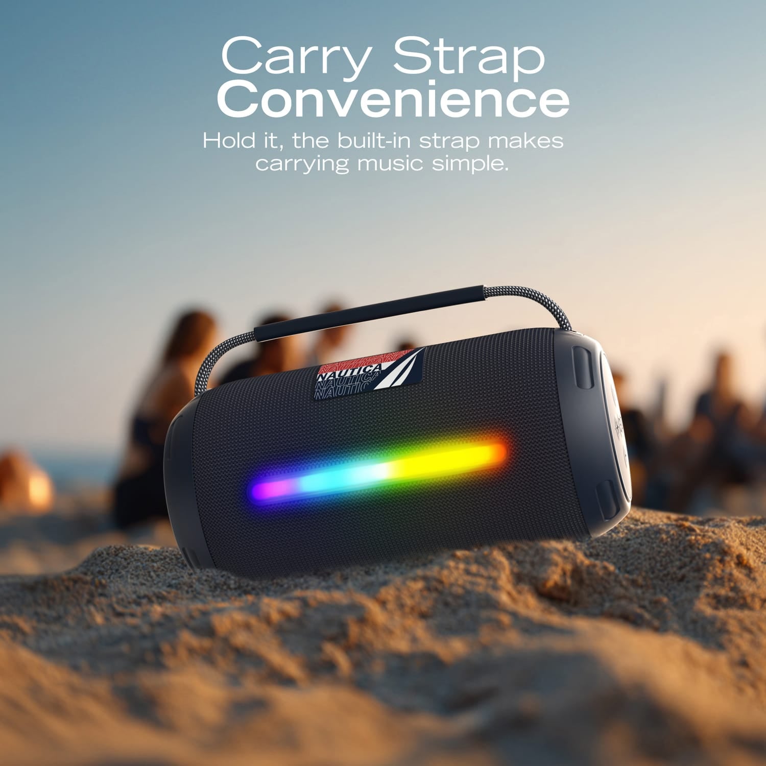 Nautica Urban SP600 Portable Bluetooth Speaker, Navy