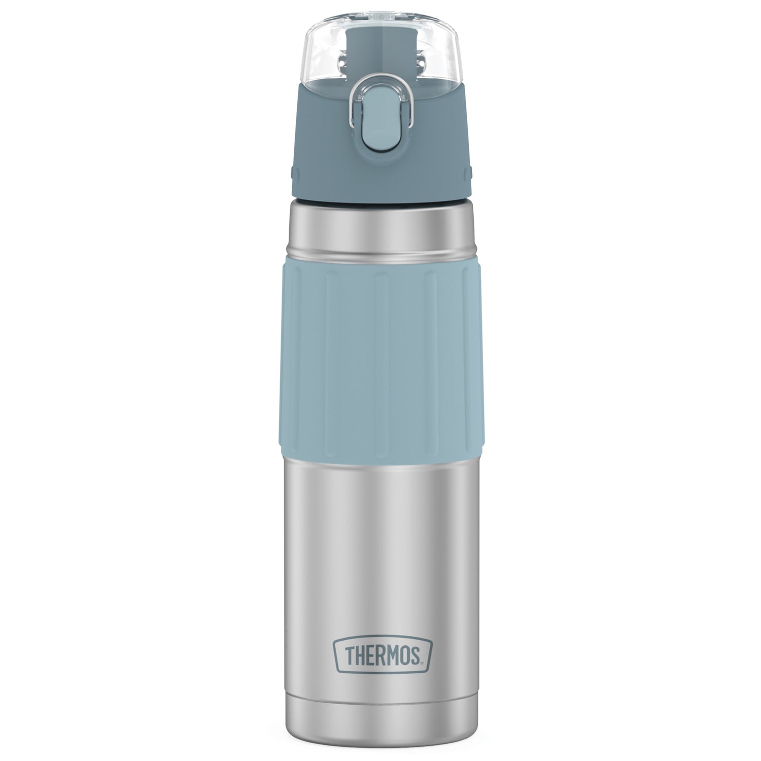 Thermos 18-Ounce Vacuum-Insulated Stainless Steel Hydration Bottle, Gray