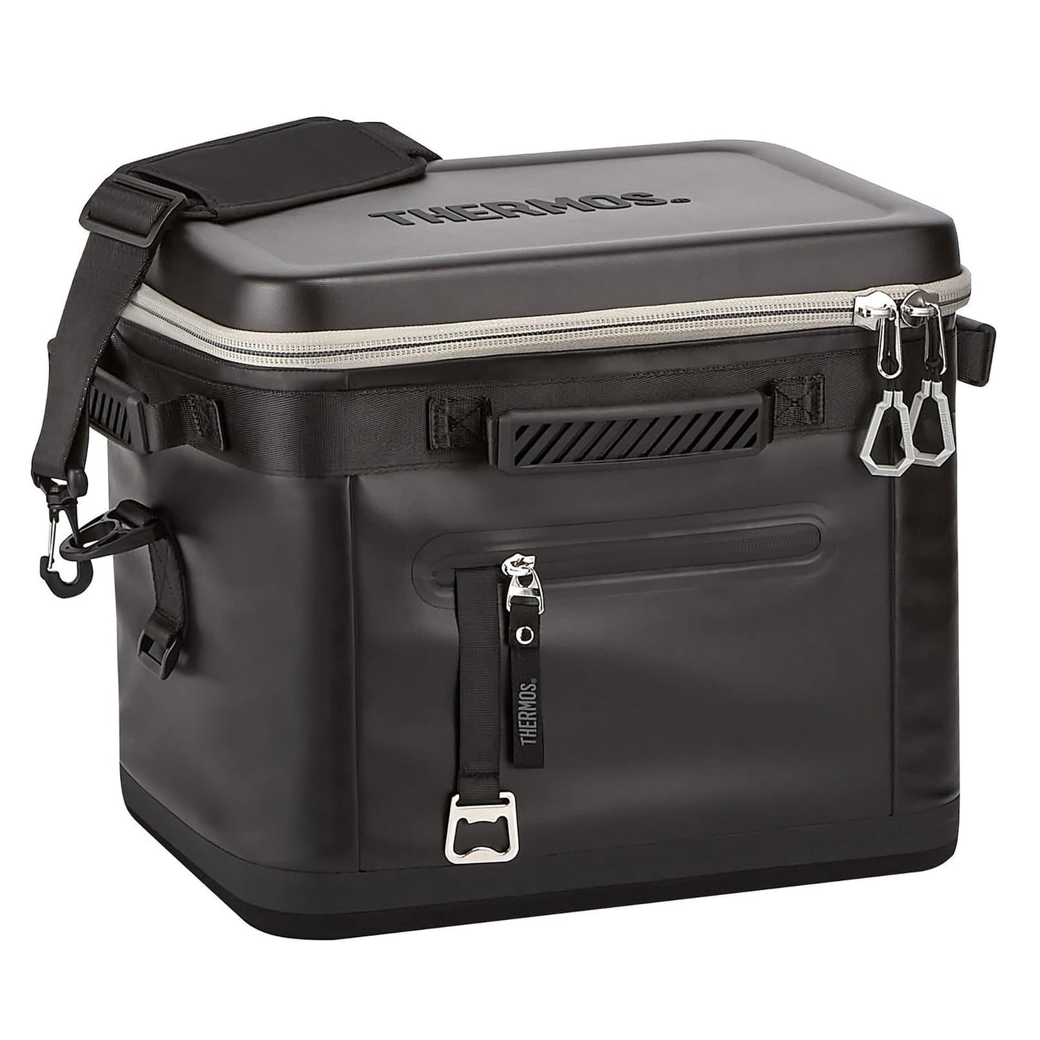 Thermos Icon Series Cooler with Shoulder Strap, Granite, 24 Can