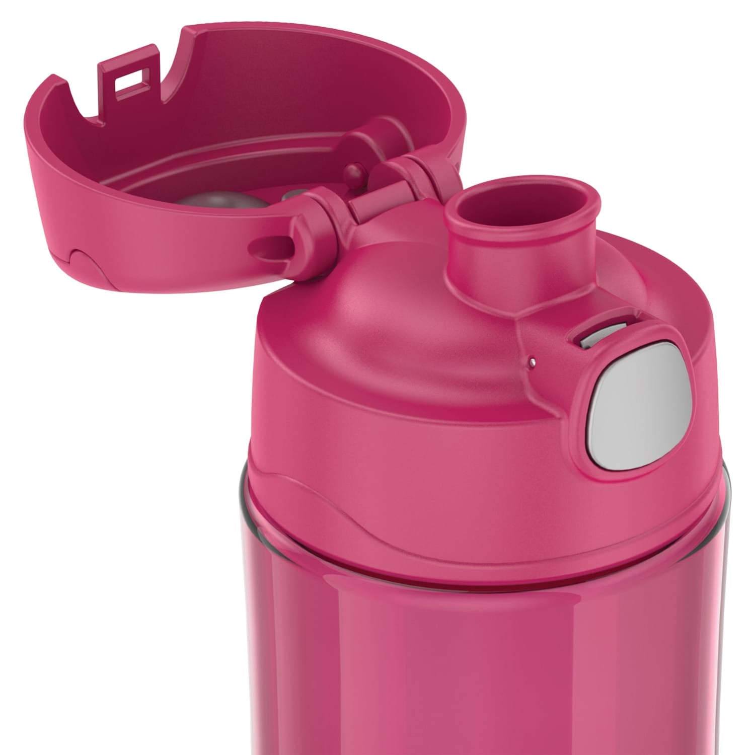 Thermos Kids 16-Oz. Plastic FUNtainer Hydration Bottle with Spout Lid, Raspberry