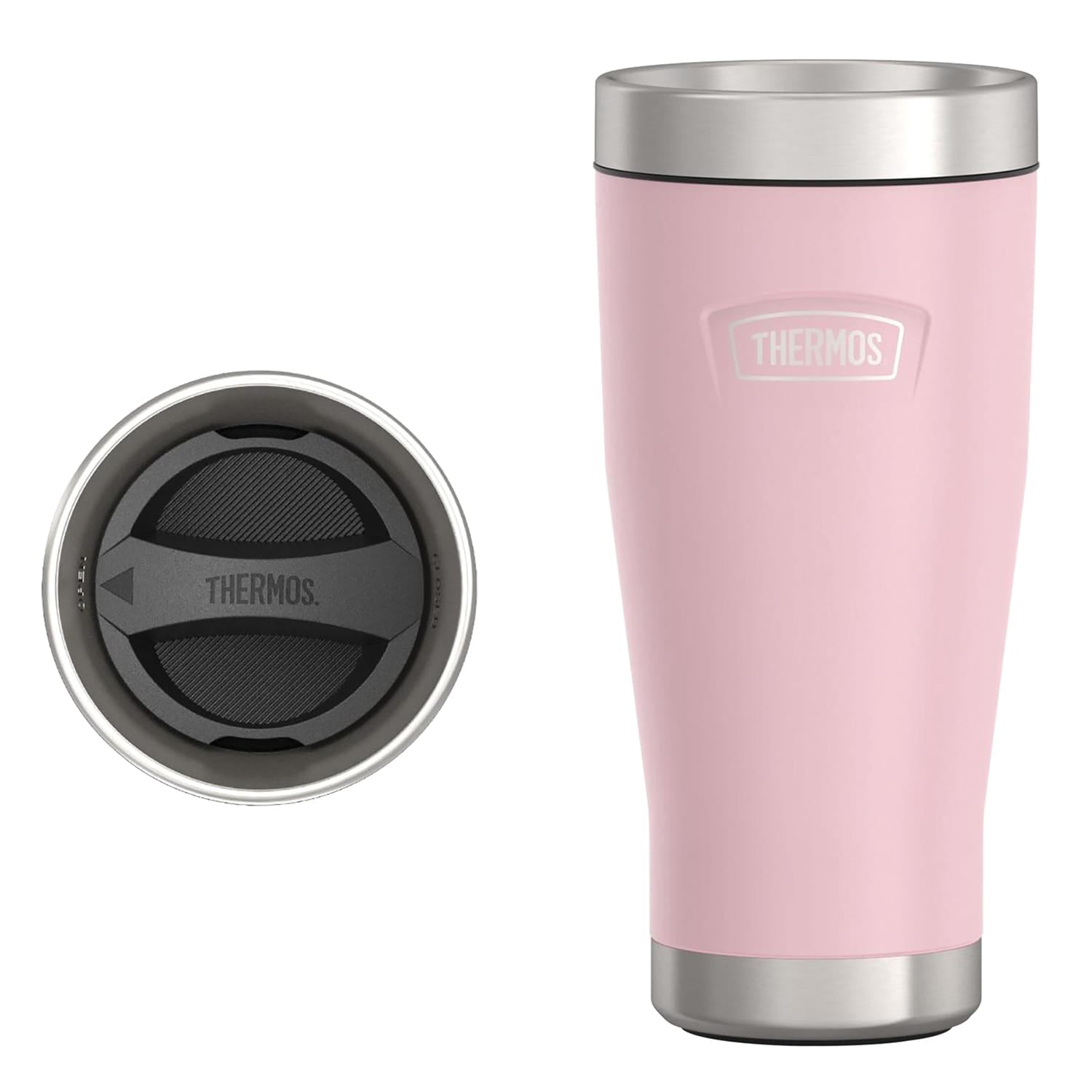 Thermos Icon 16-Oz. Stainless Steel Tumbler, Sunset Pink