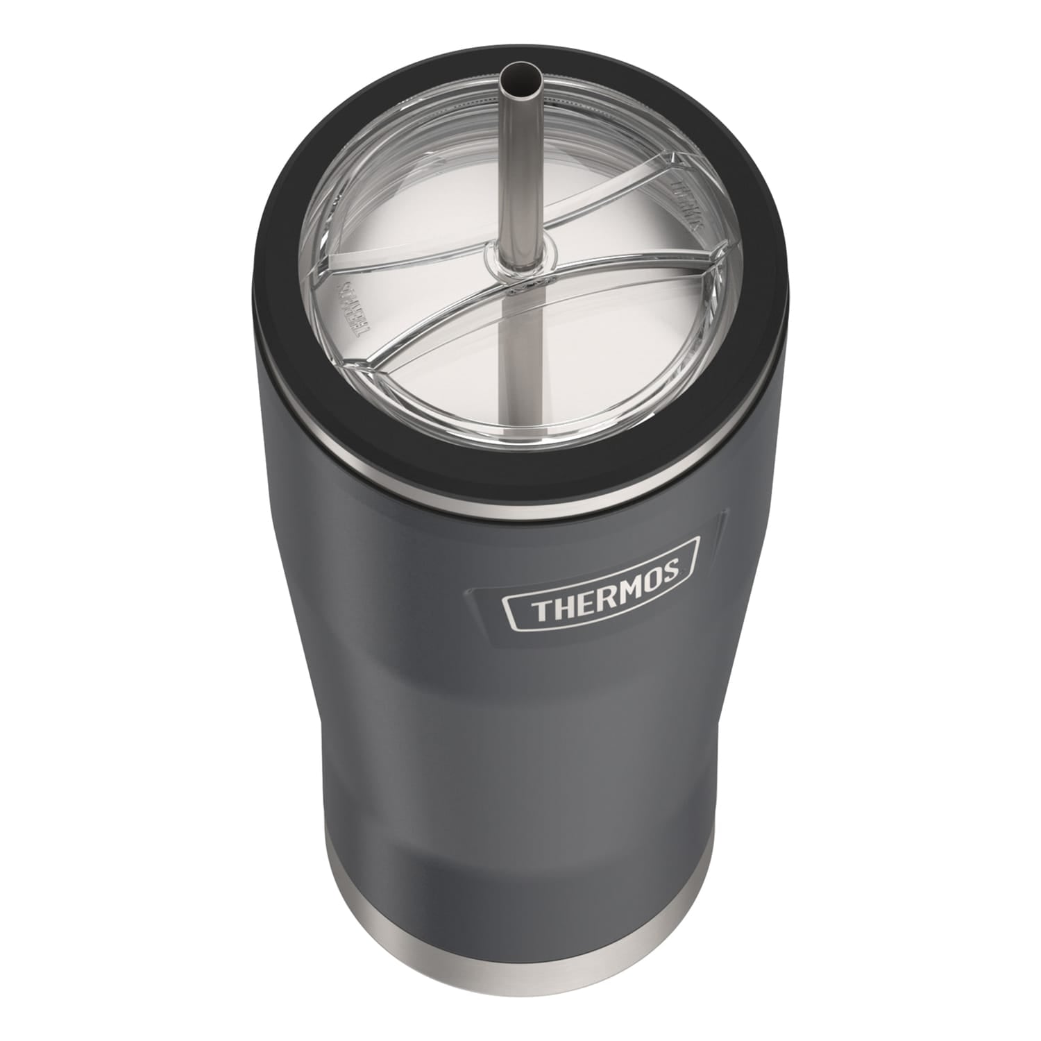 Thermos Icon 24-Oz. Cold Stainless Steel Tumbler with Straw, Granite
