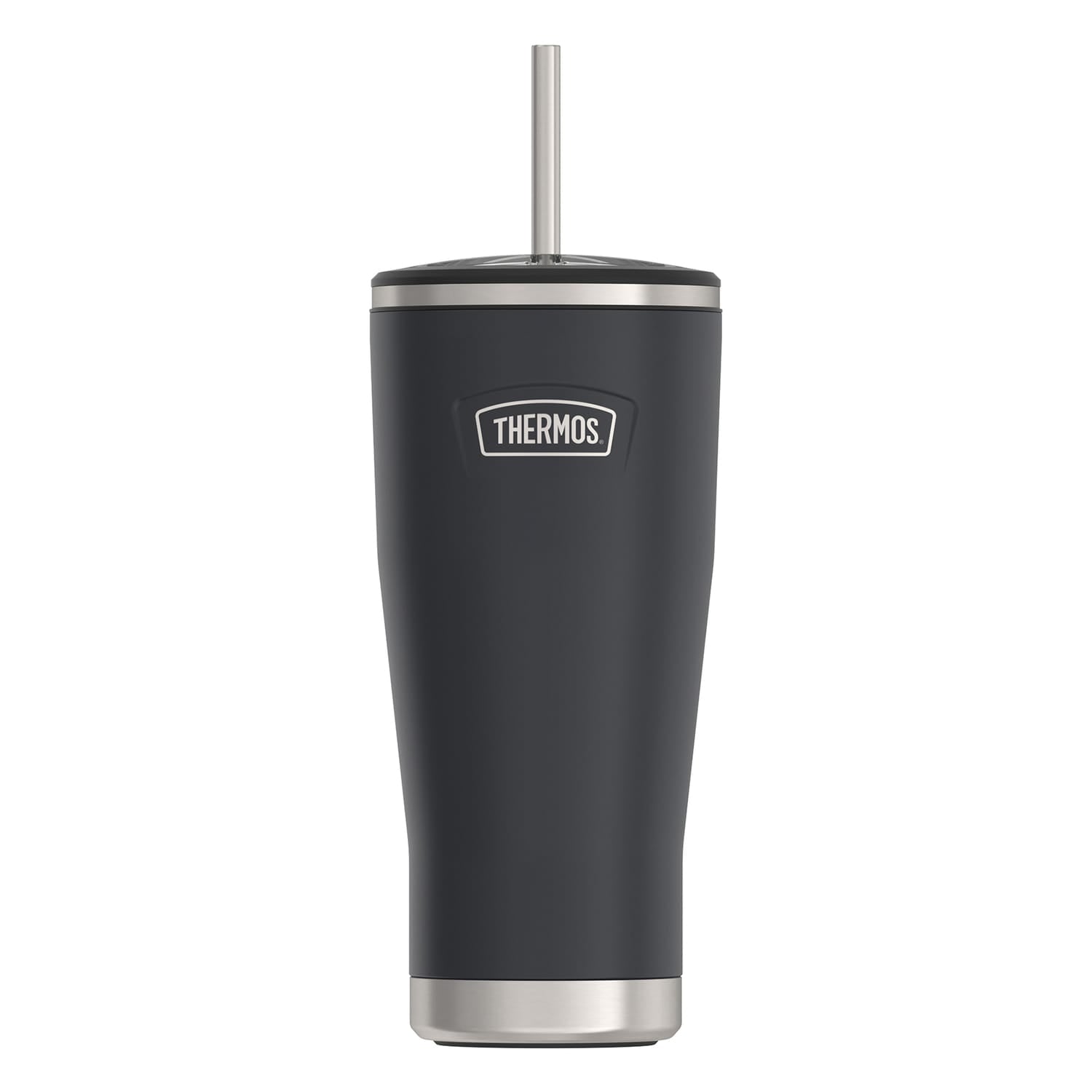 Thermos Icon 24-Oz. Cold Stainless Steel Tumbler with Straw, Granite