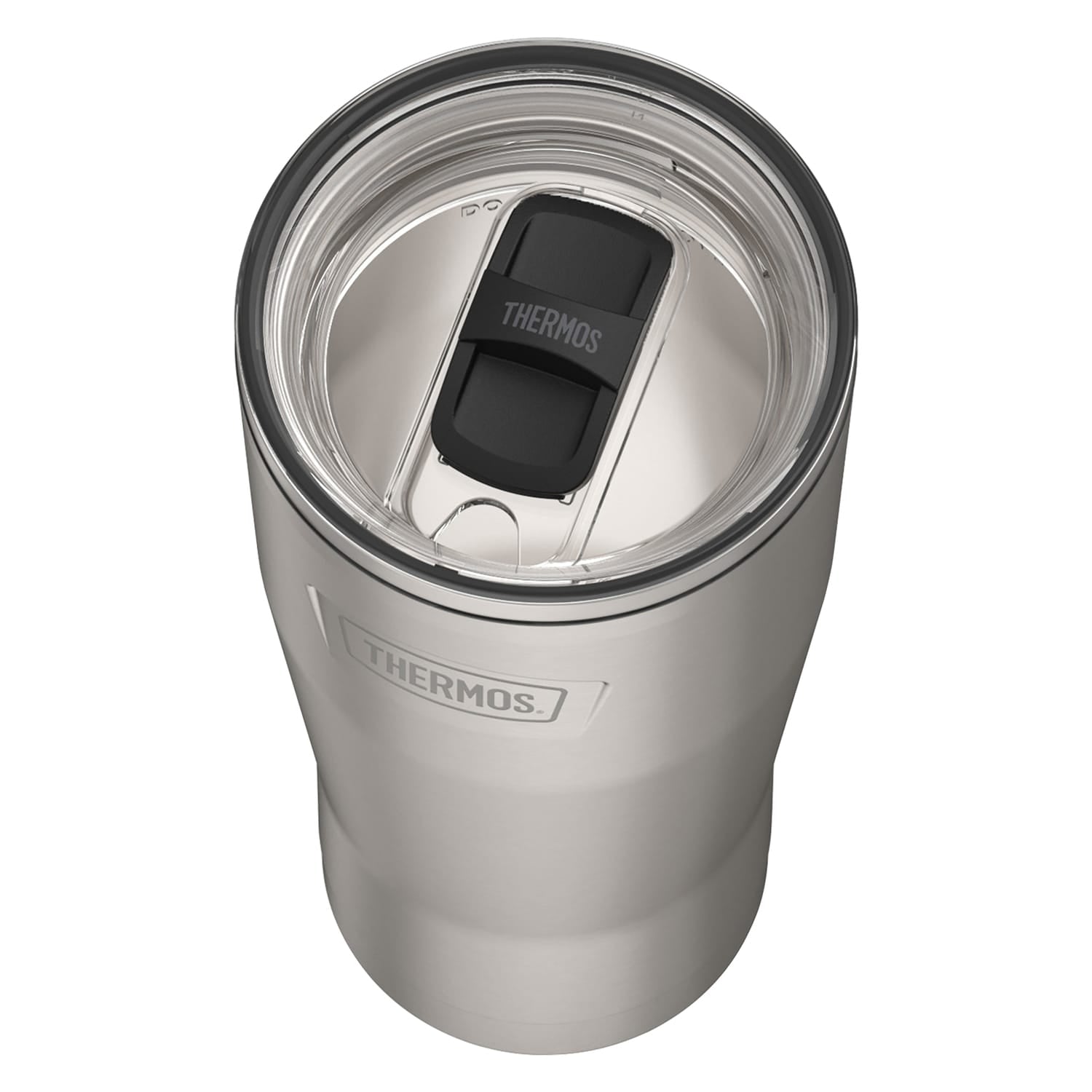 Thermos Icon 24-Oz. Stainless Steel Tumbler with Slide Lock, Matte Stainless Steel