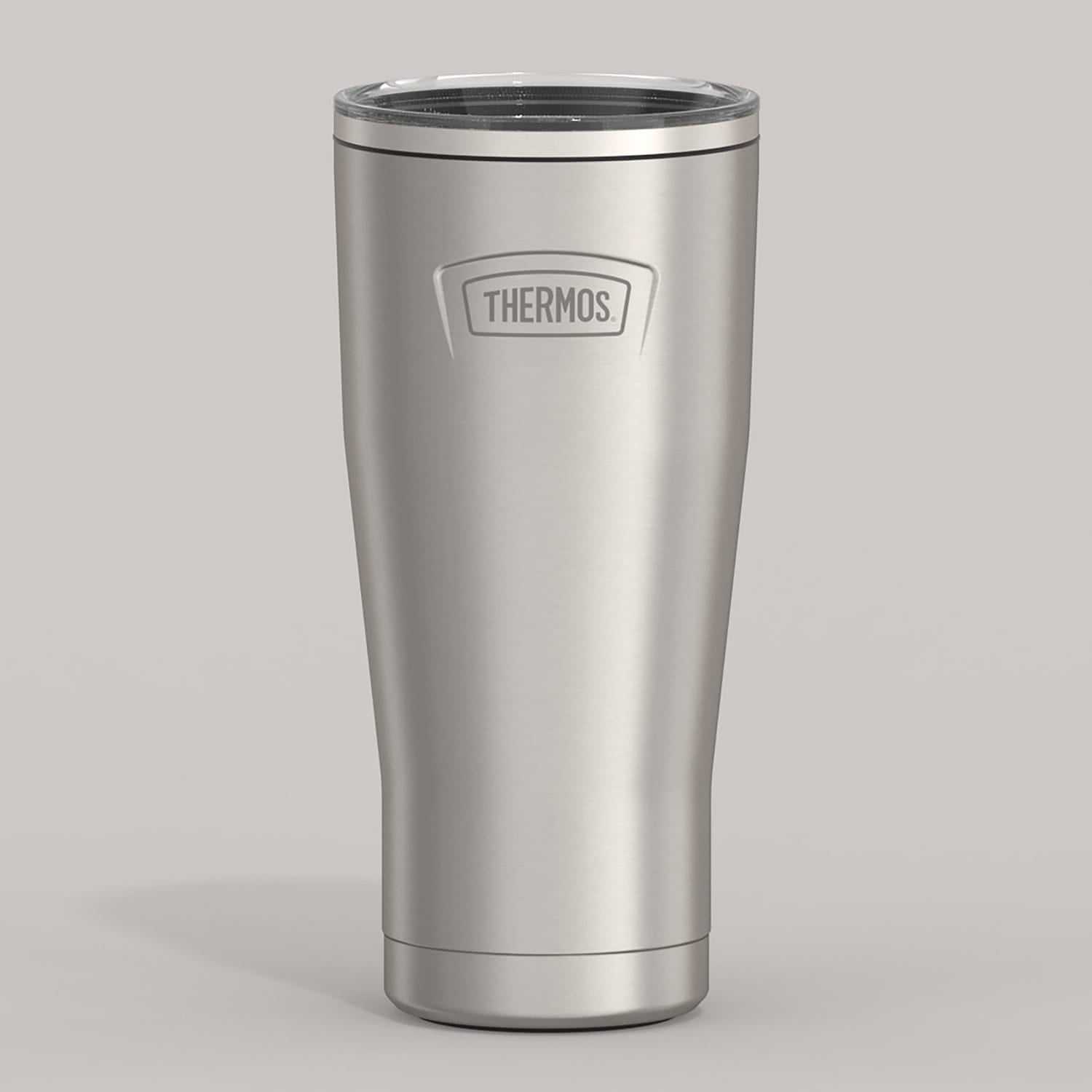 Thermos Icon 24-Oz. Stainless Steel Tumbler with Slide Lock, Matte Stainless Steel