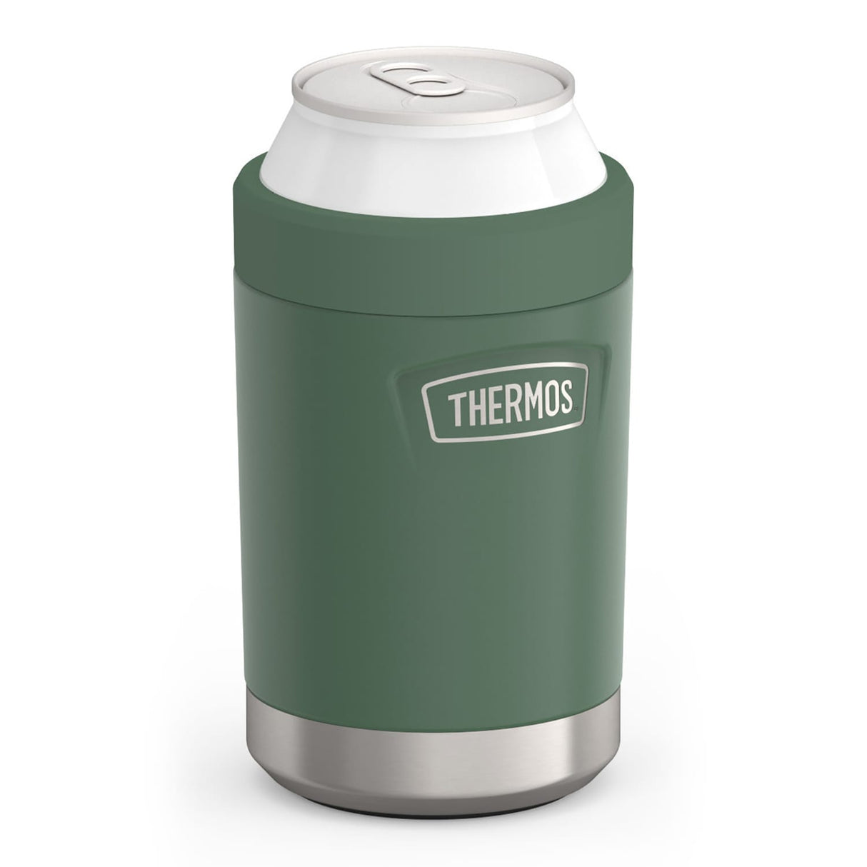 Thermos Icon Series Stainless Steel Beverage 12-Oz.-Can Beverage Insulator