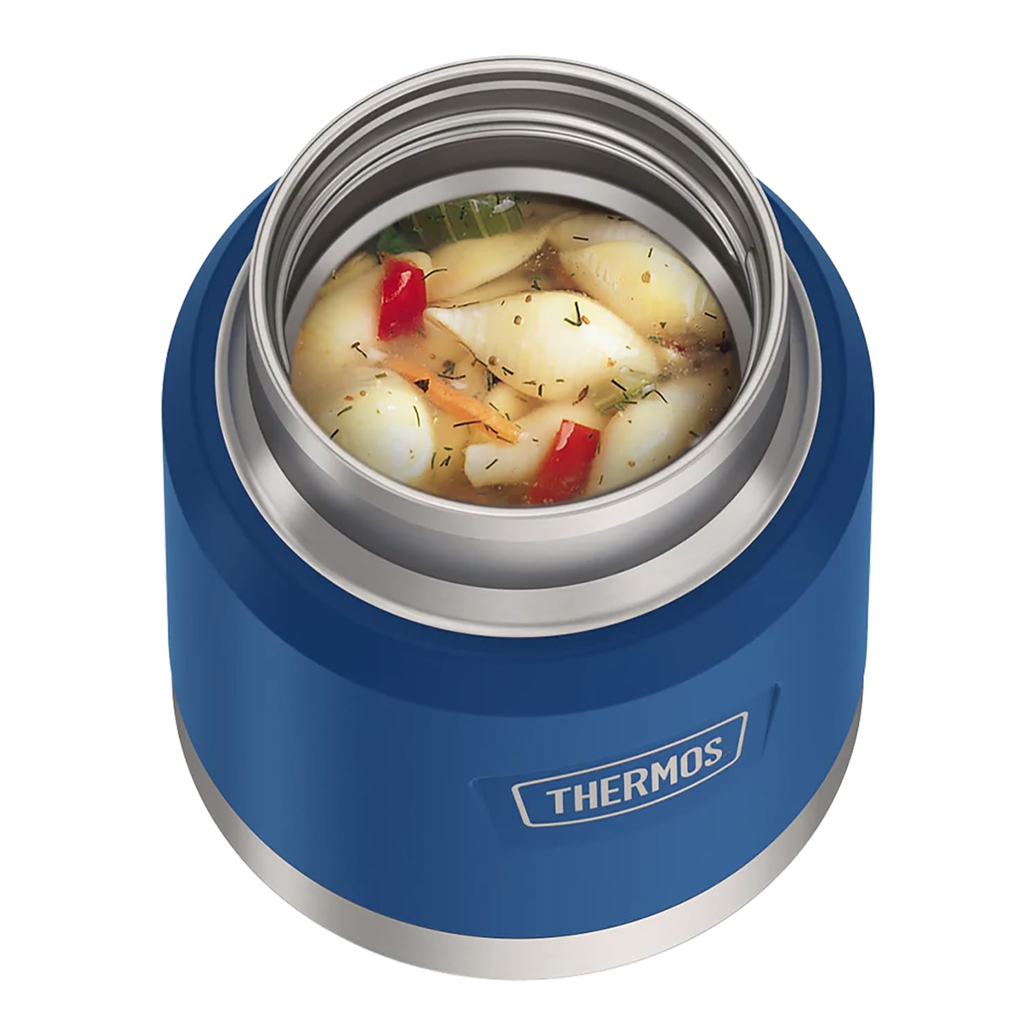 Thermos Icon Series 12-Oz. Stainless Steel Kids Food Jar with Spoon, Navy