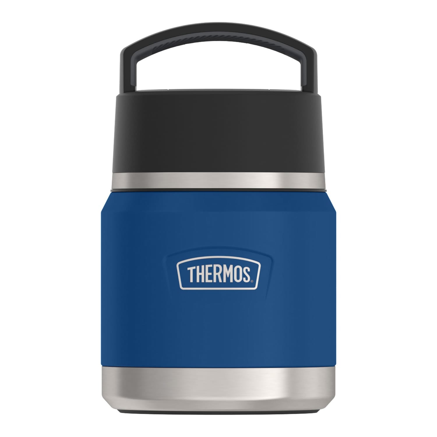 Thermos Icon Series 12-Oz. Stainless Steel Kids Food Jar with Spoon, Navy