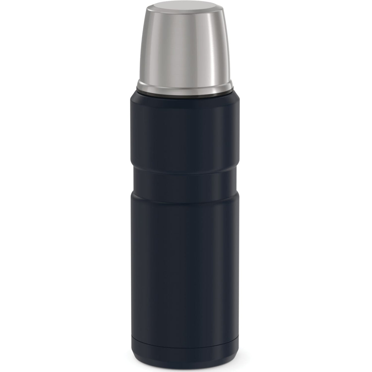 Thermos 16-Ounce Stainless King Vacuum-Insulated Stainless Steel Compact Bottle, Matte Blue
