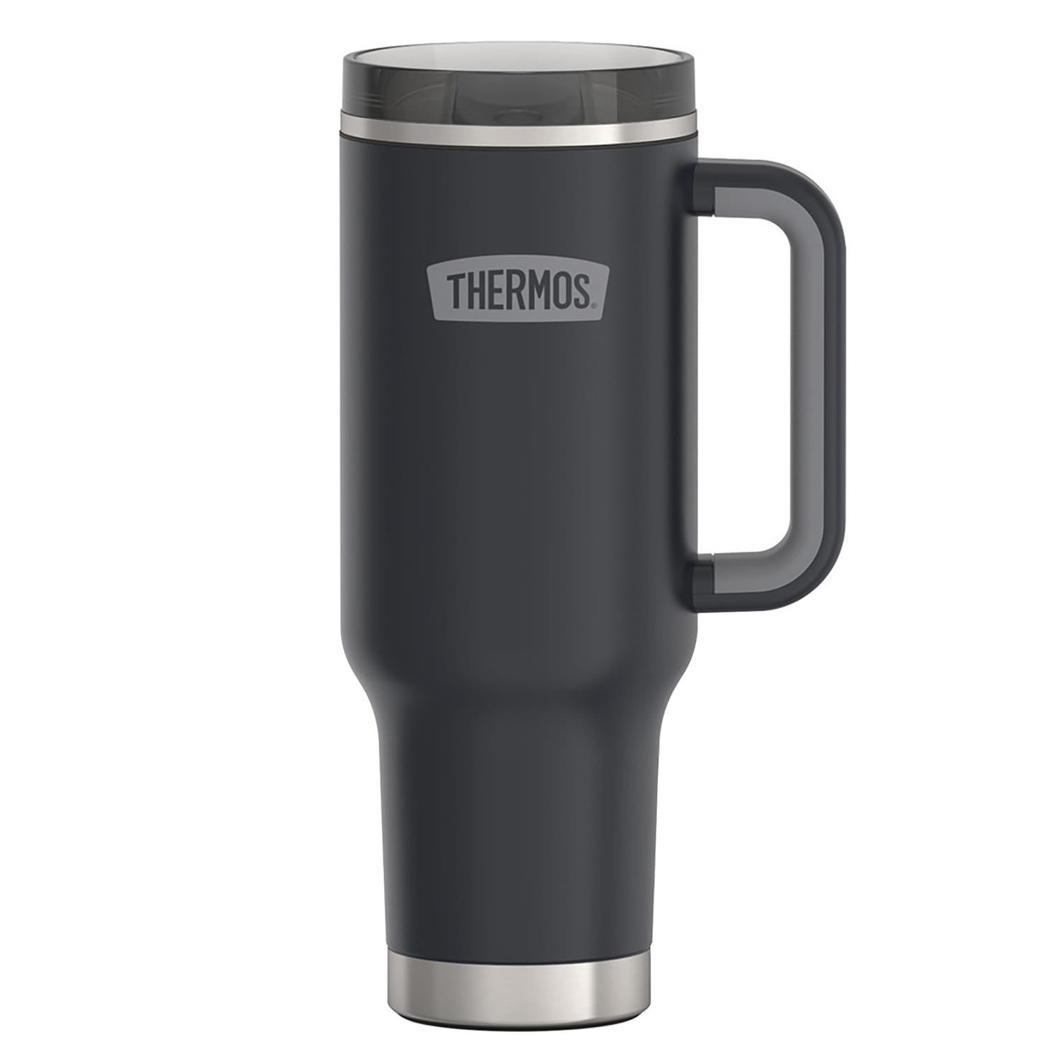 Thermos 40-Oz. Stainless Steel Cup-Holder Mug with Straw, Granite