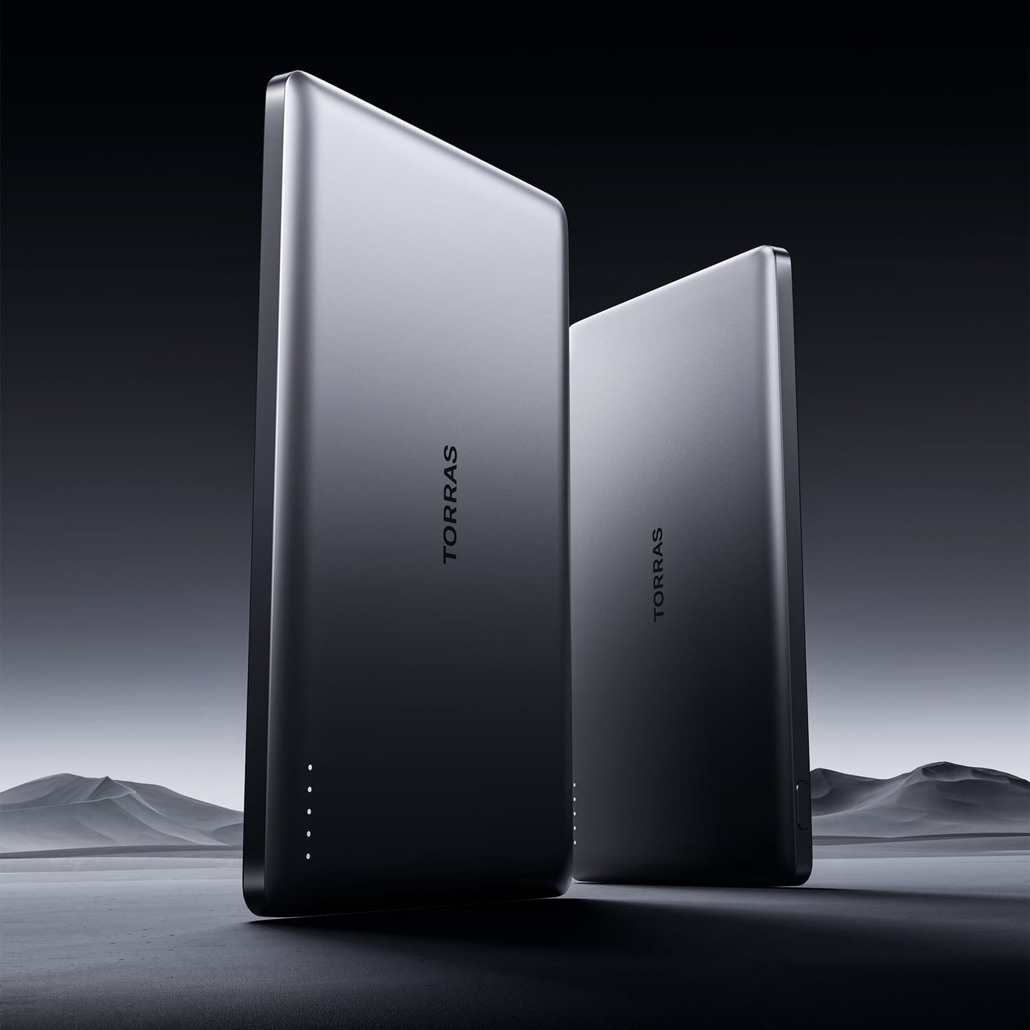 Torras MiniMag 5000-mAh Wireless Power Bank, Titanium Gray